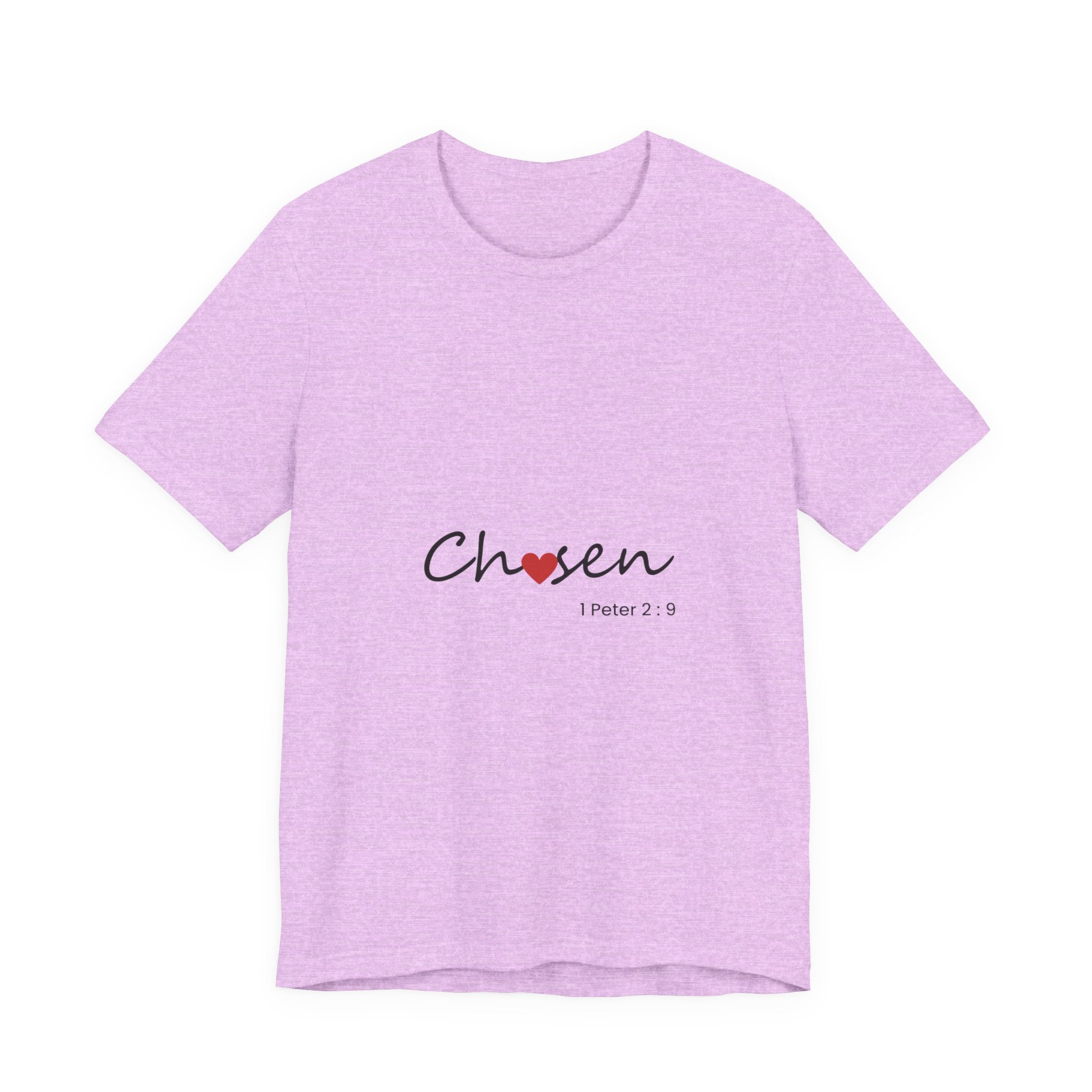 Chosen Heart 1 Peter 2:9 Christian Tee