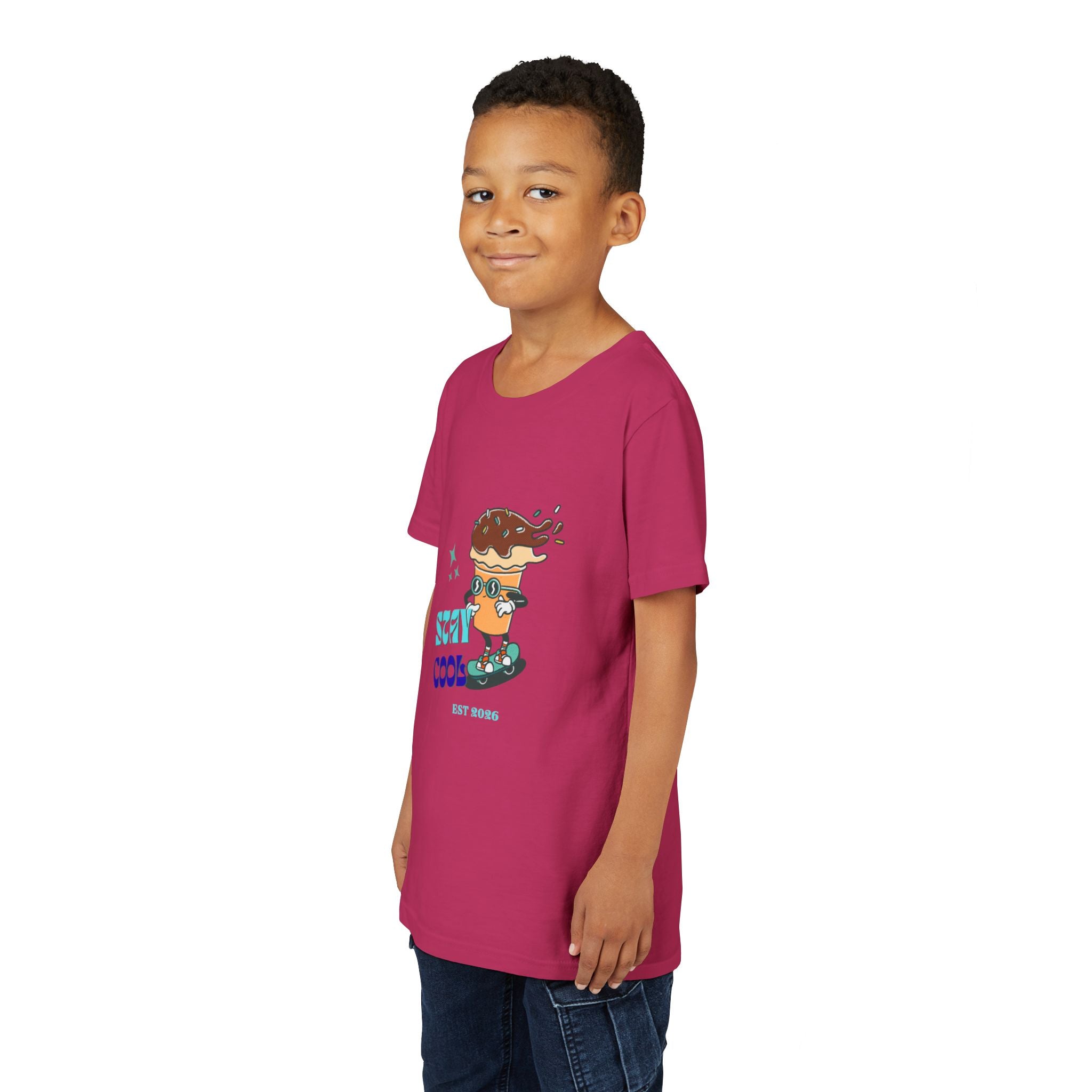 Rad Skateboarding Ice Cream Kids Tee