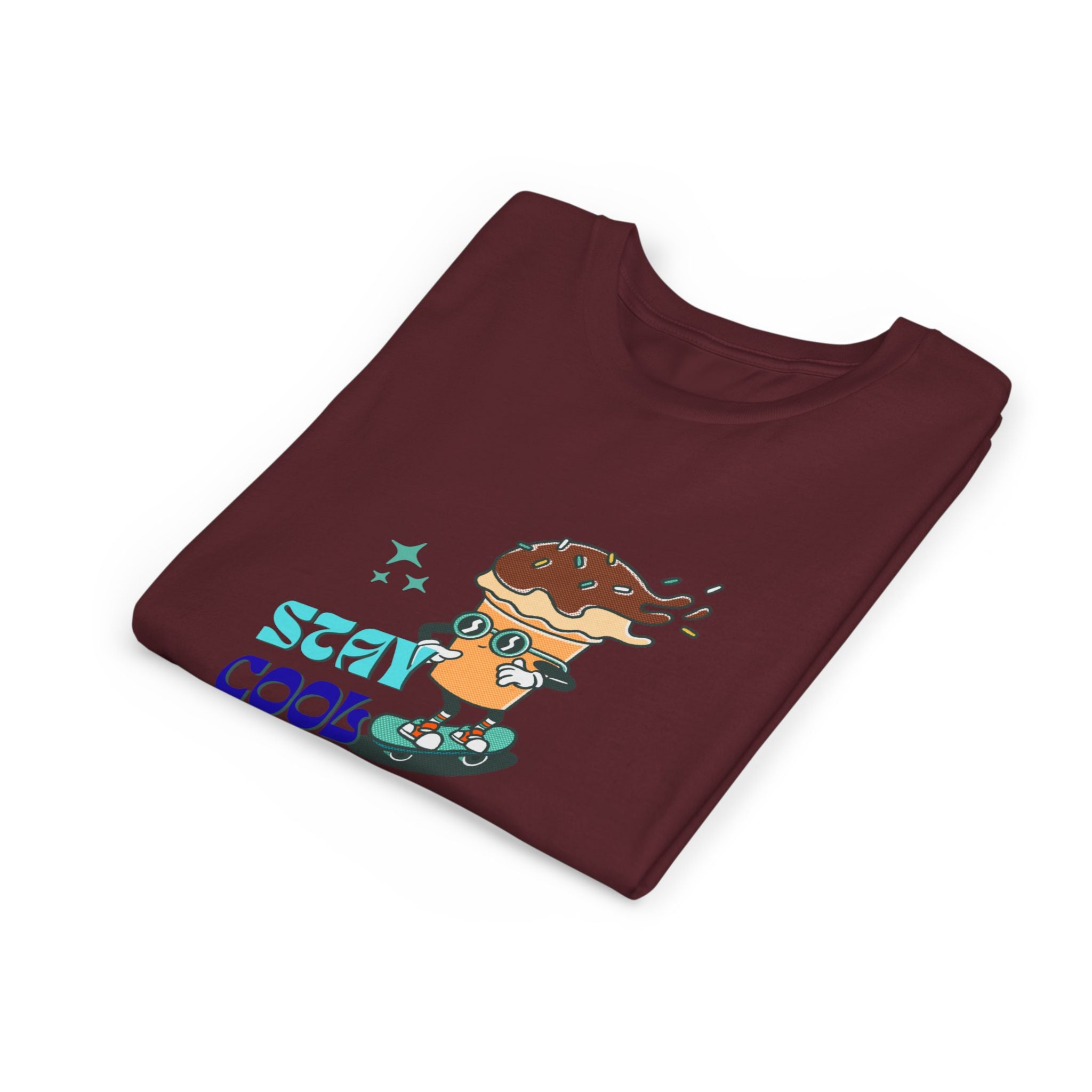 Rad Skateboarding Ice Cream Kids Tee