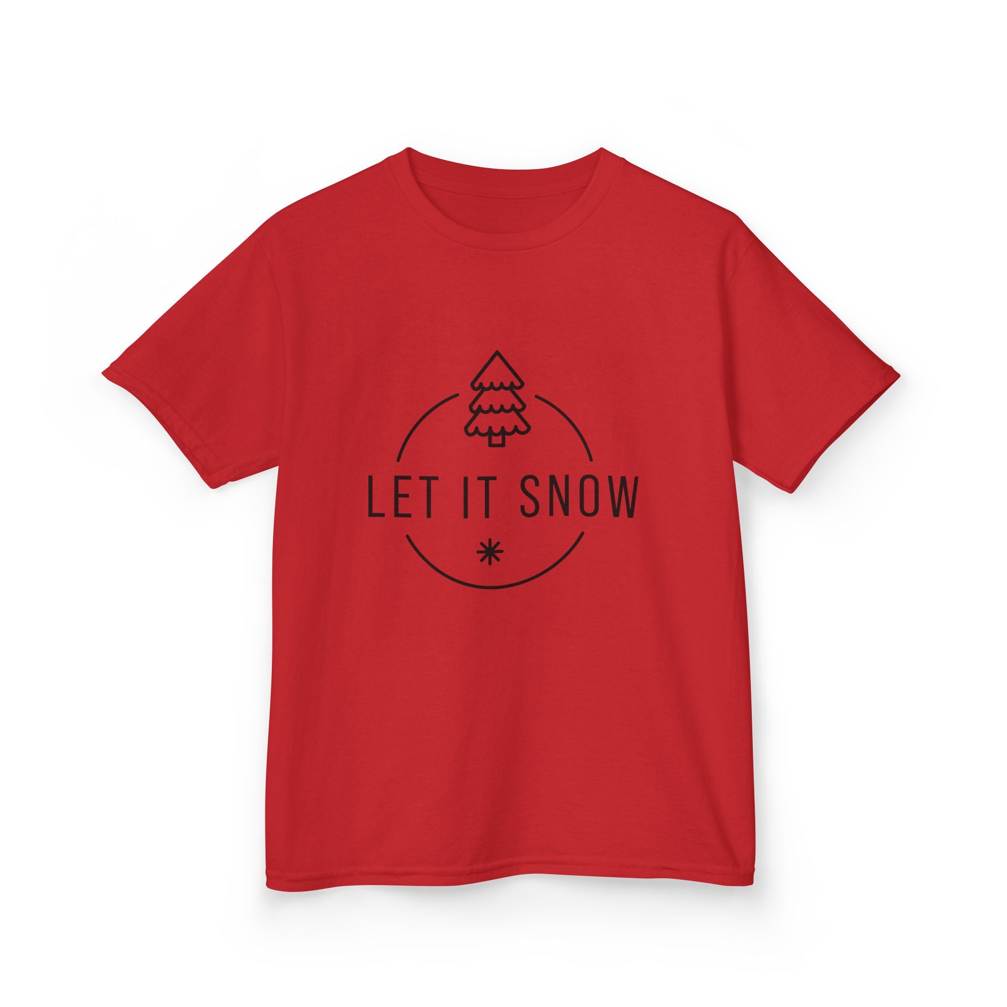 "LET IT SNOW" Holiday Kids T-Shirt