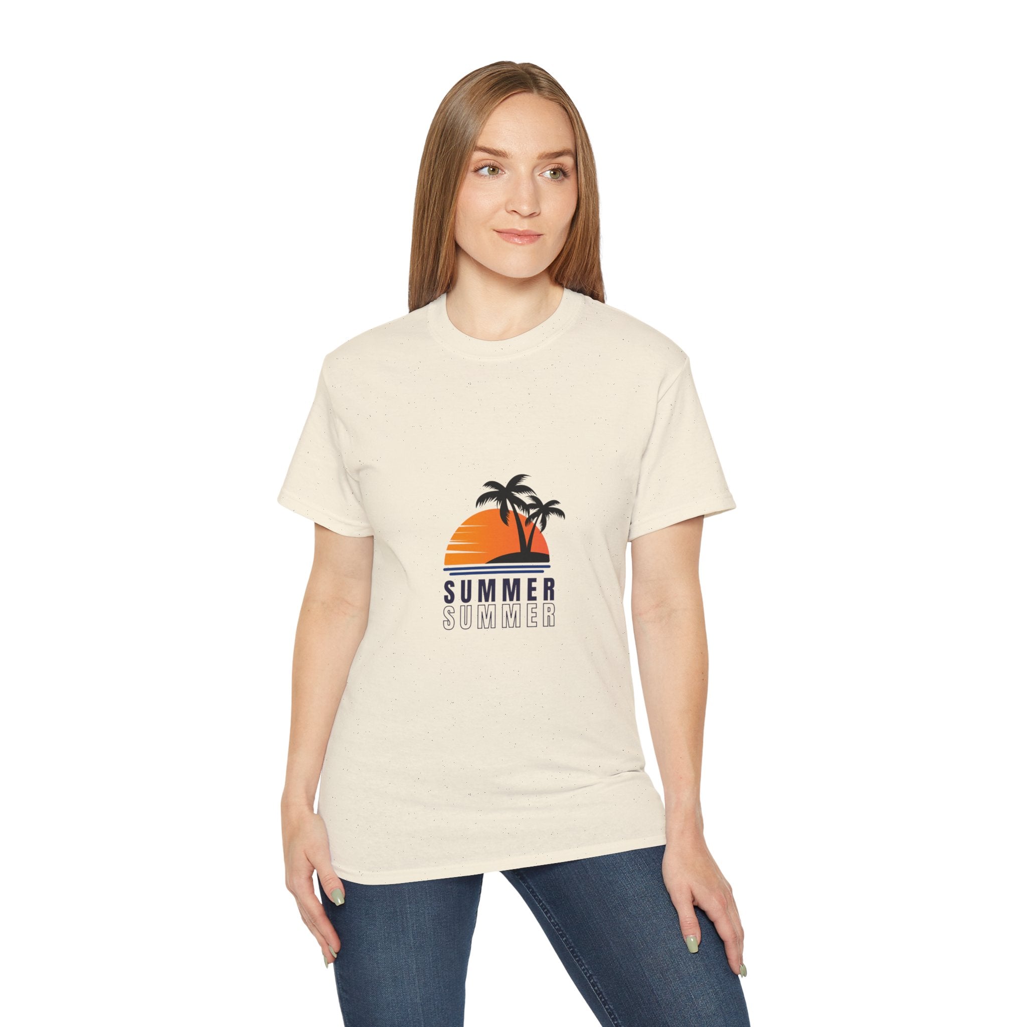 Summer Palm Sunset T-Shirt