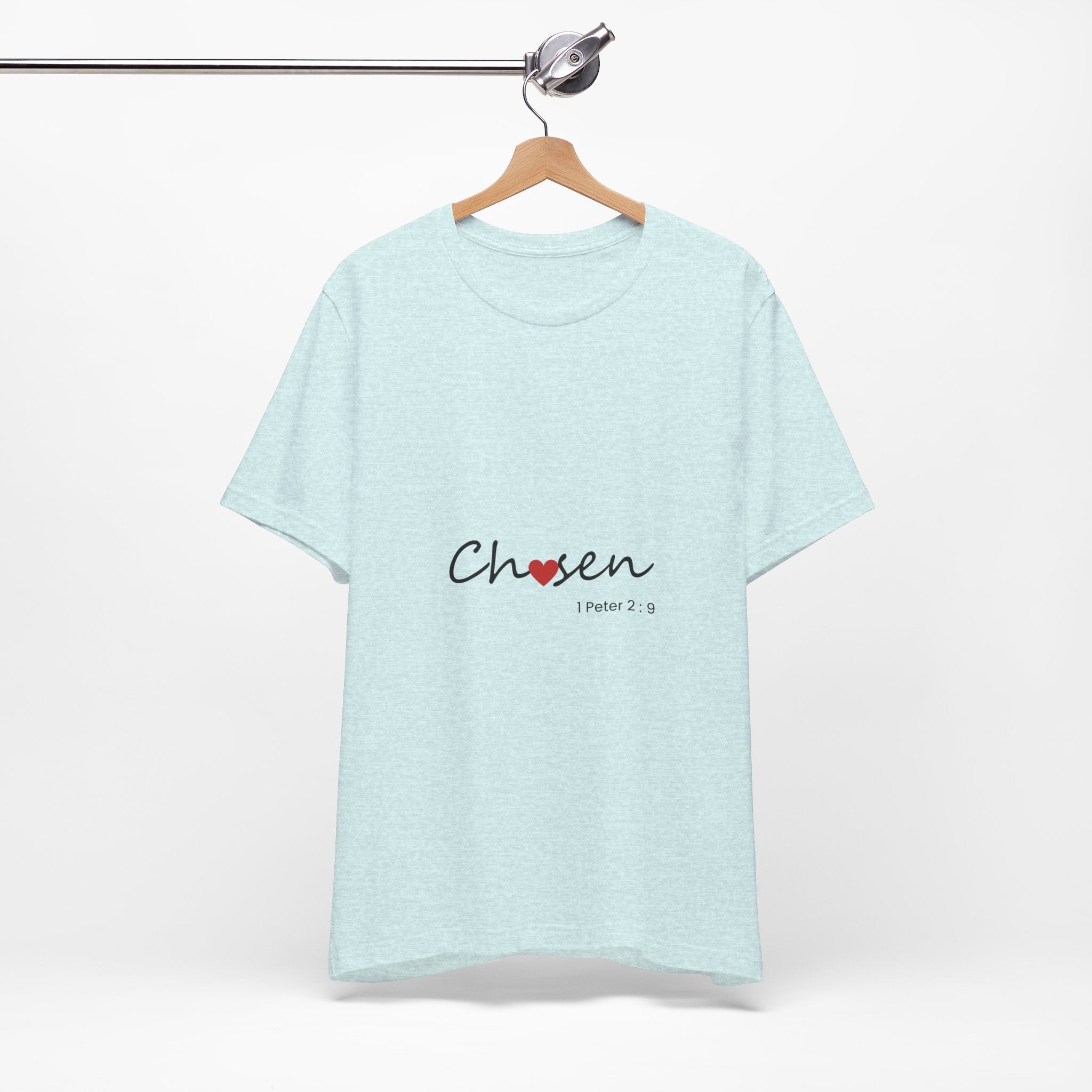 Chosen Heart 1 Peter 2:9 Christian Tee