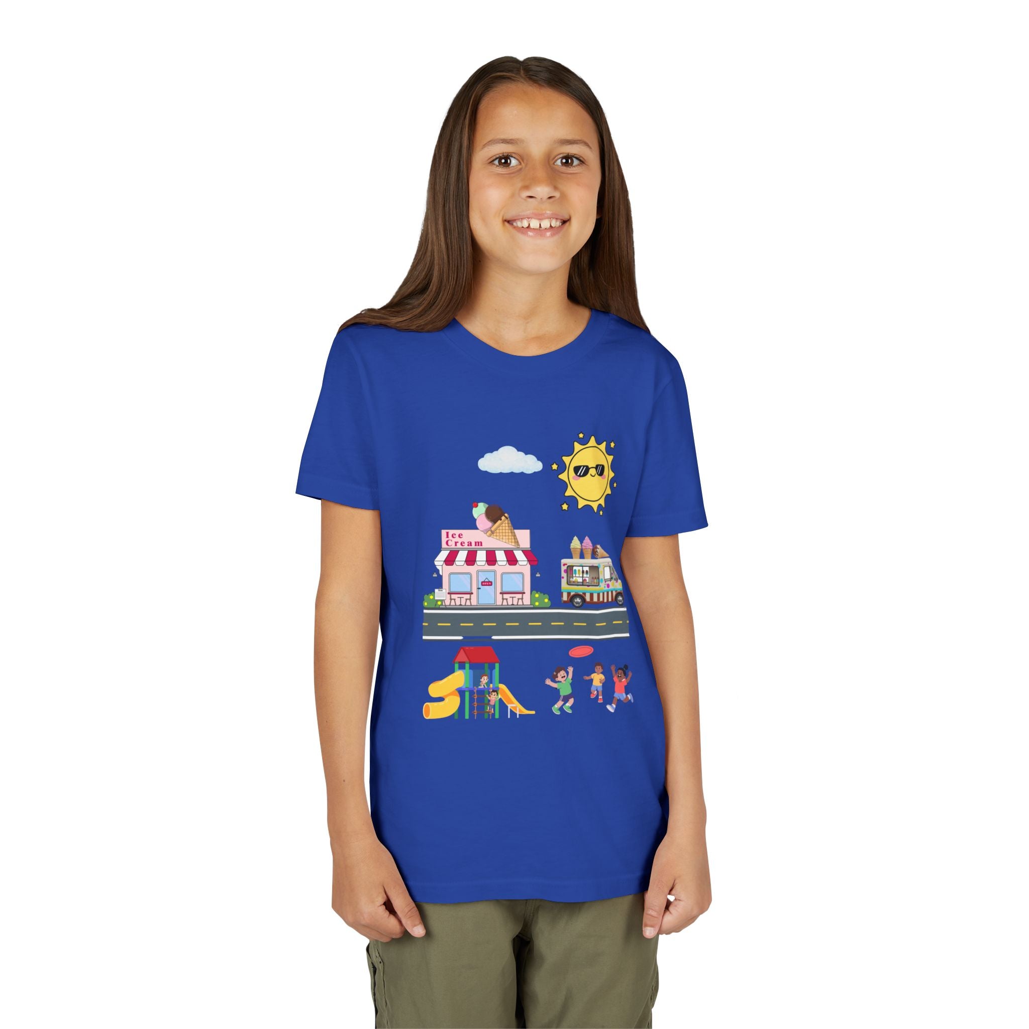 Sunny Playground Street Scene Youth Tee