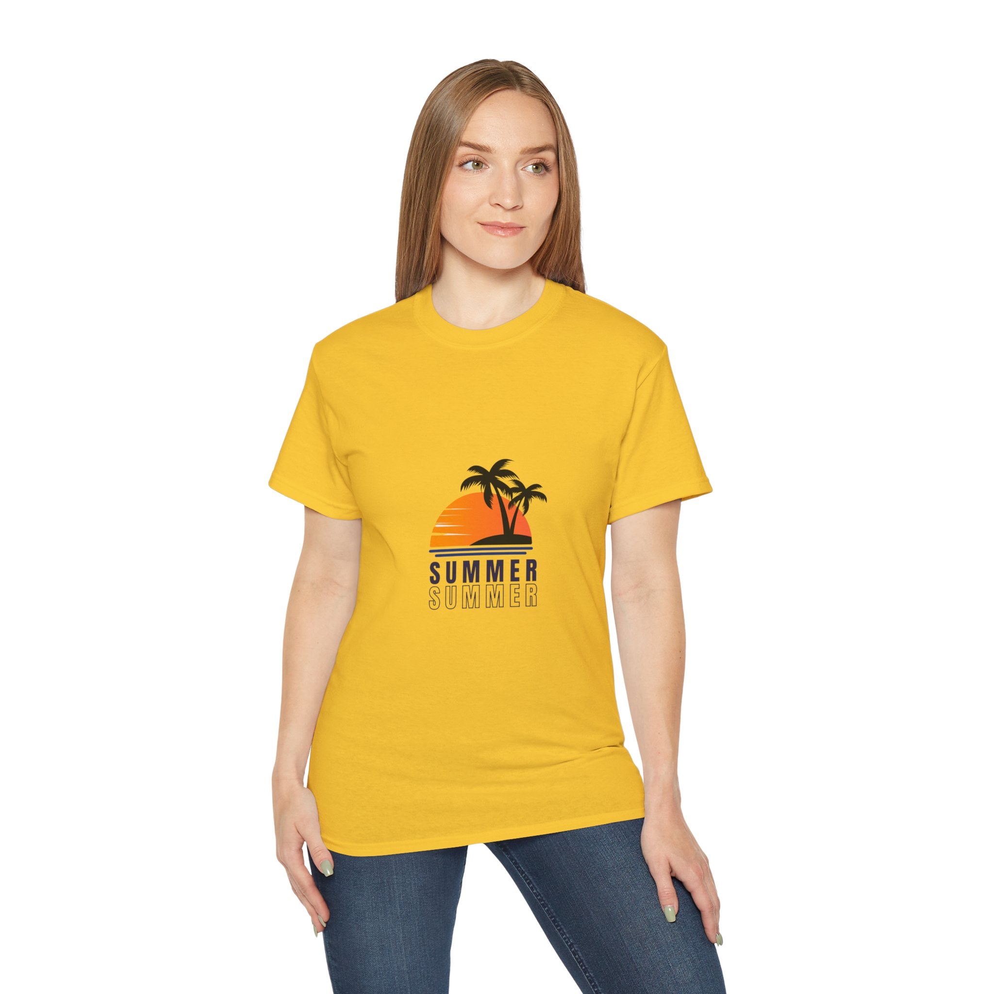 Summer Palm Sunset T-Shirt