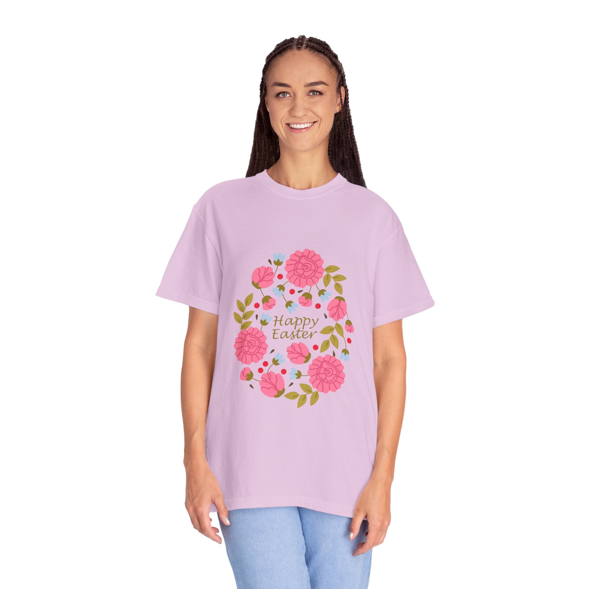 Happy Floral Easter Tee