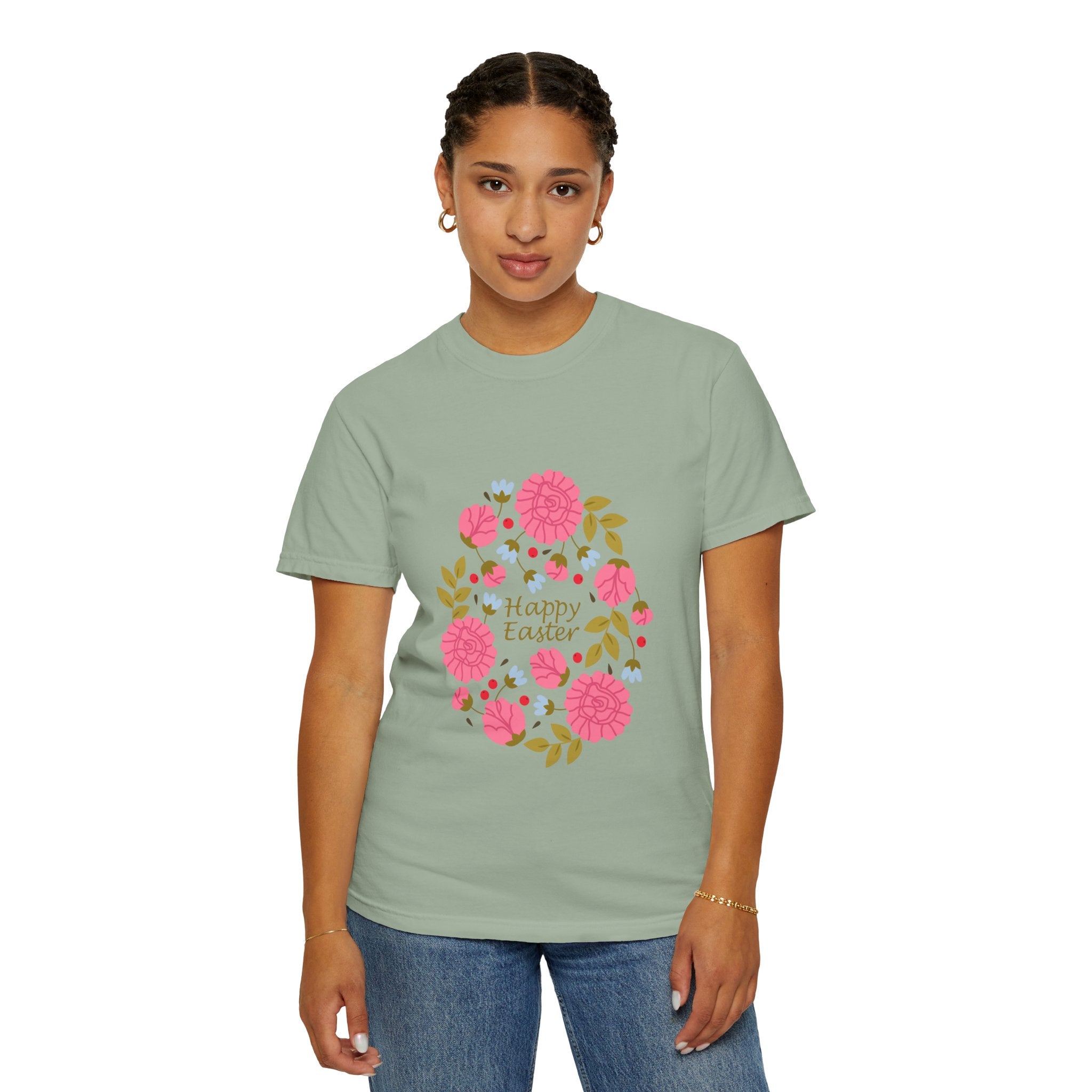 Happy Floral Easter Tee