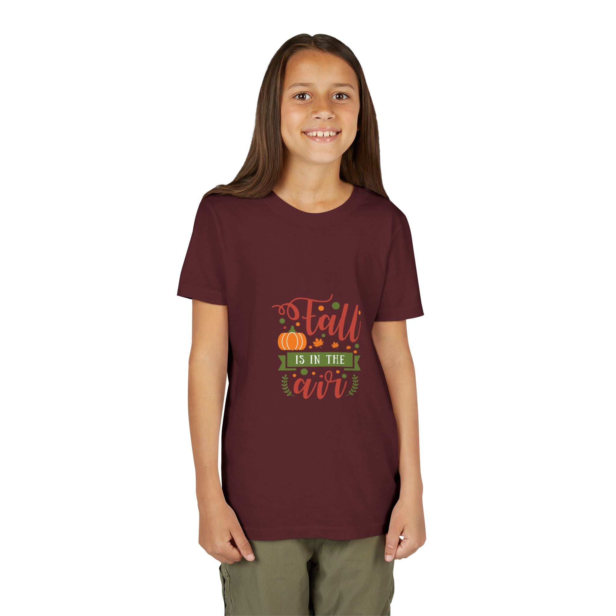 Fall Pumpkin Youth Tee – Cozy Autumn Kids Shirt