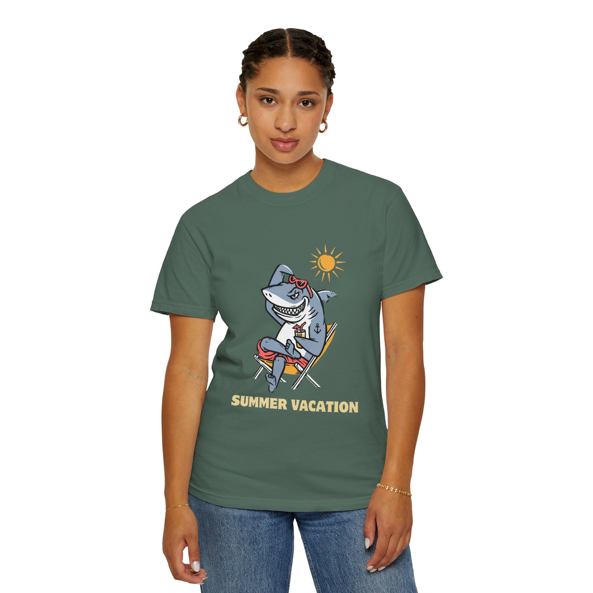 Summer Vacation Shark T-Shirt