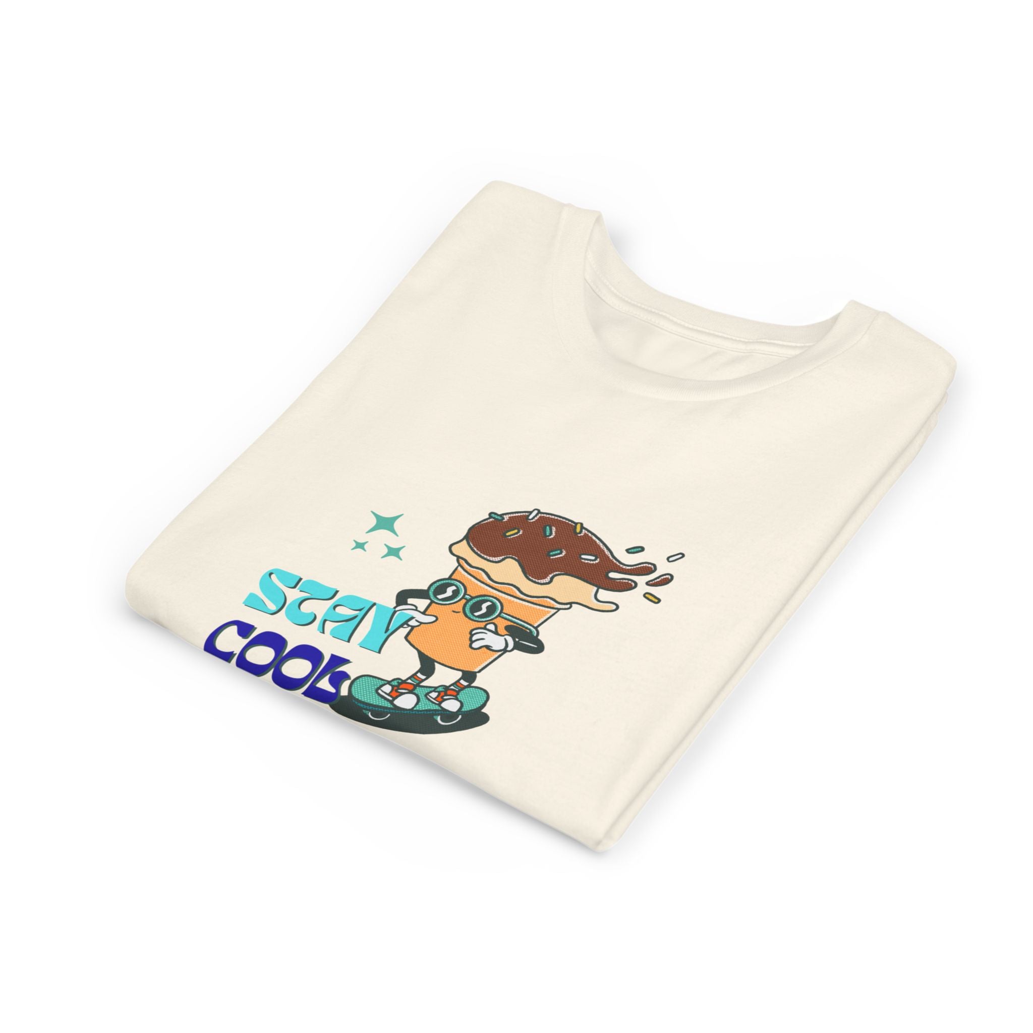 Rad Skateboarding Ice Cream Kids Tee