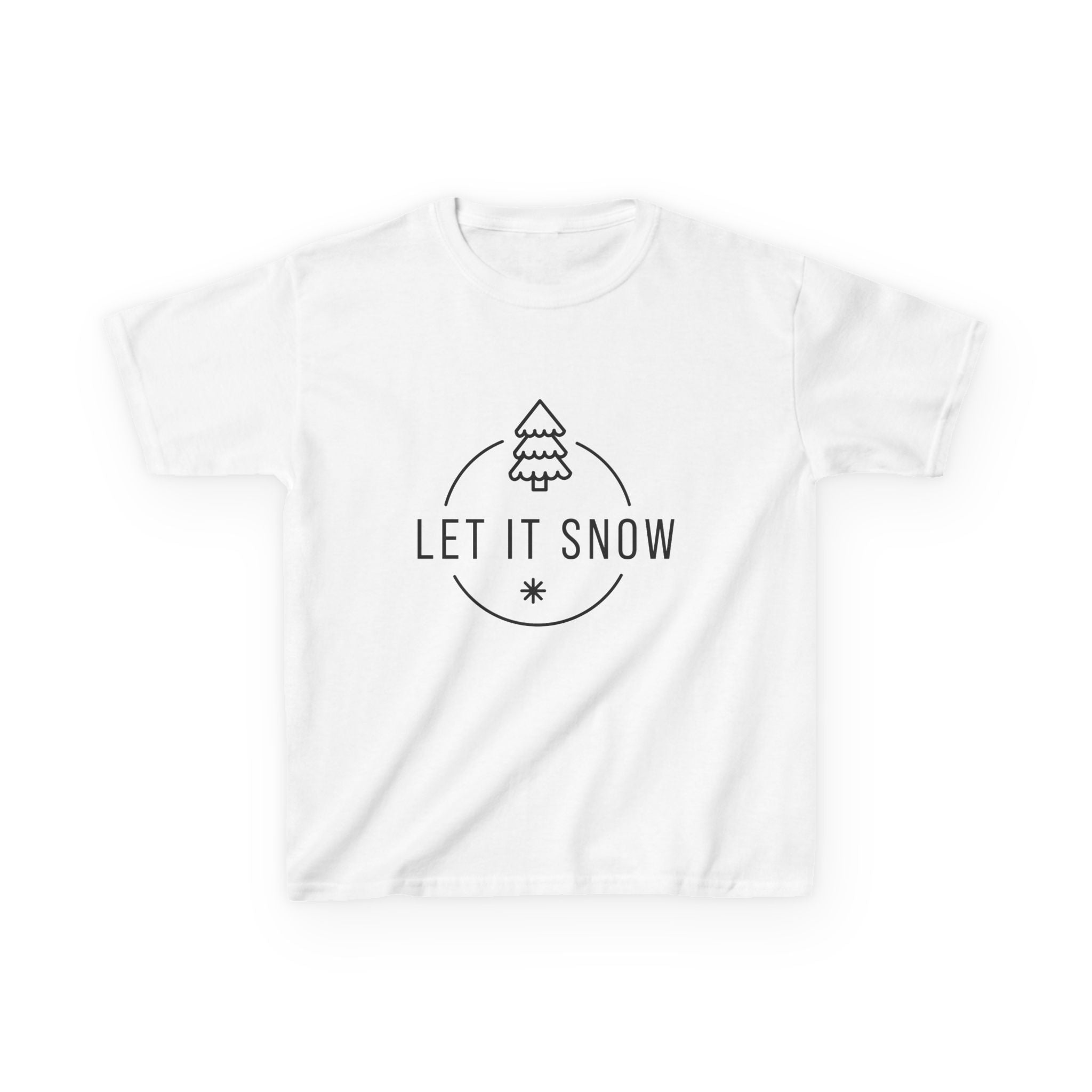 "LET IT SNOW" Holiday Kids T-Shirt