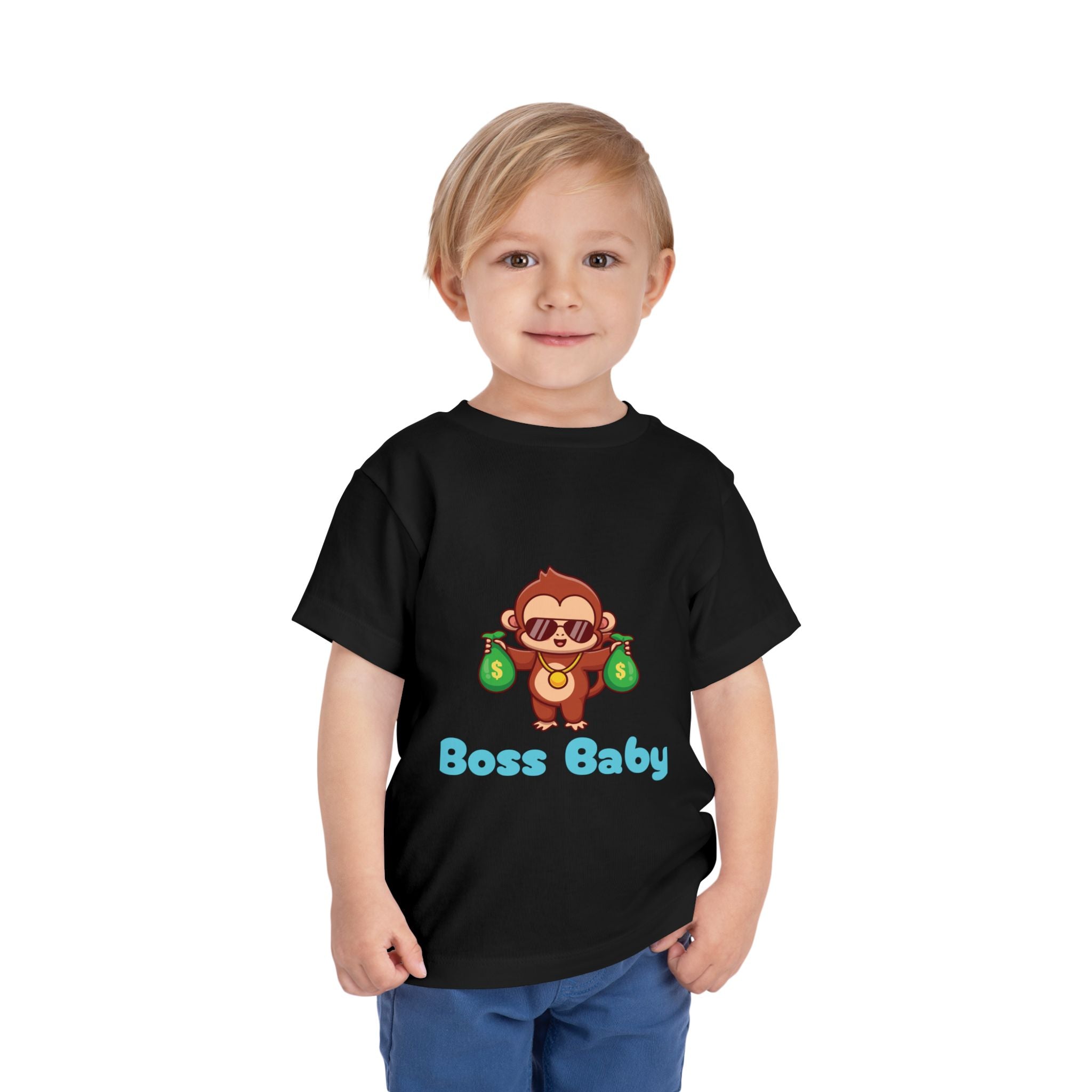 Boss Baby Monkey Money Toddler Tee