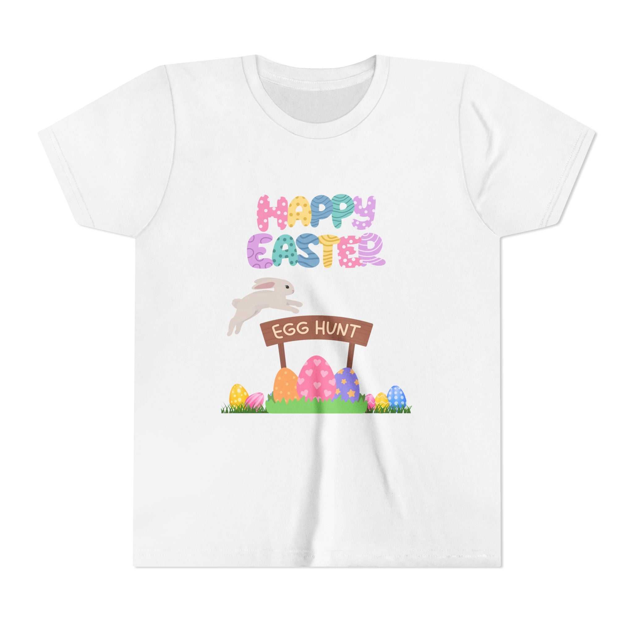 Happy Easter Egg Hunt Youth Tee