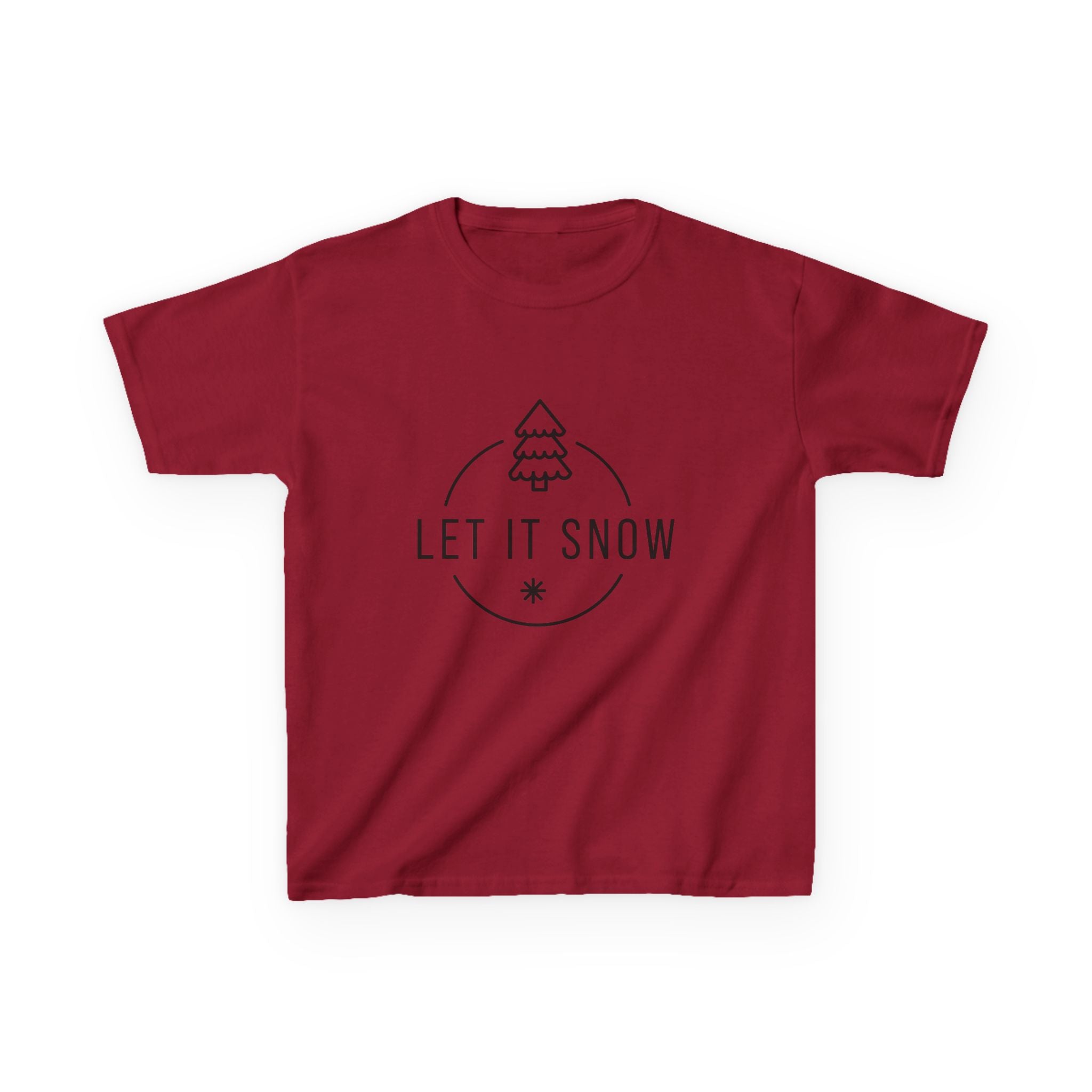 "LET IT SNOW" Holiday Kids T-Shirt