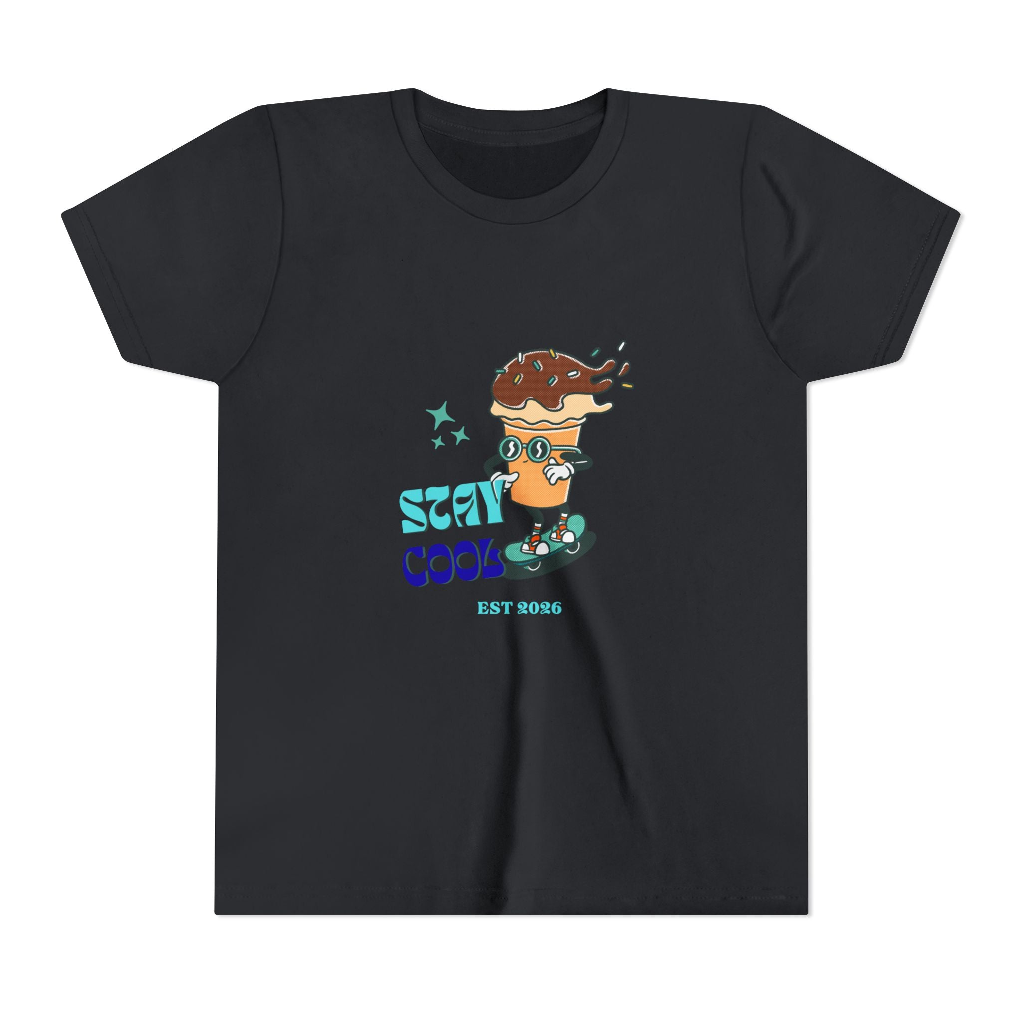Rad Skateboarding Ice Cream Kids Tee