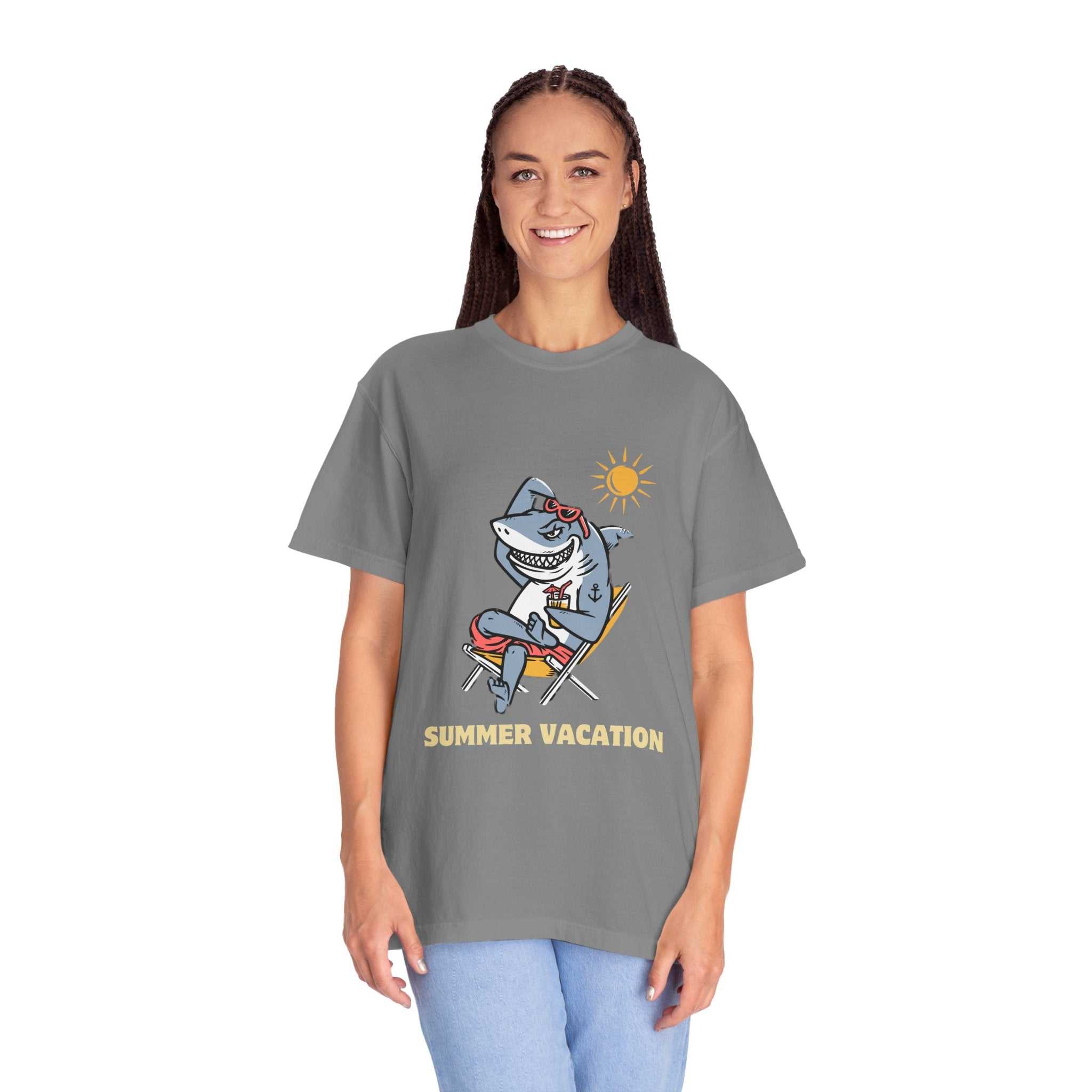 Summer Vacation Shark T-Shirt