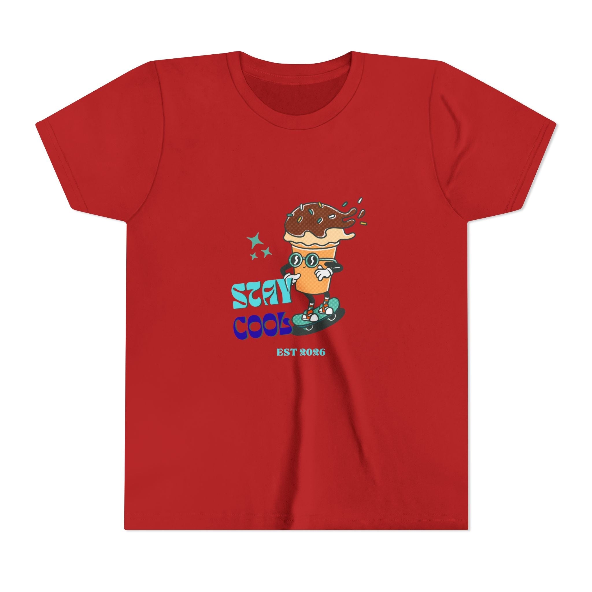 Rad Skateboarding Ice Cream Kids Tee
