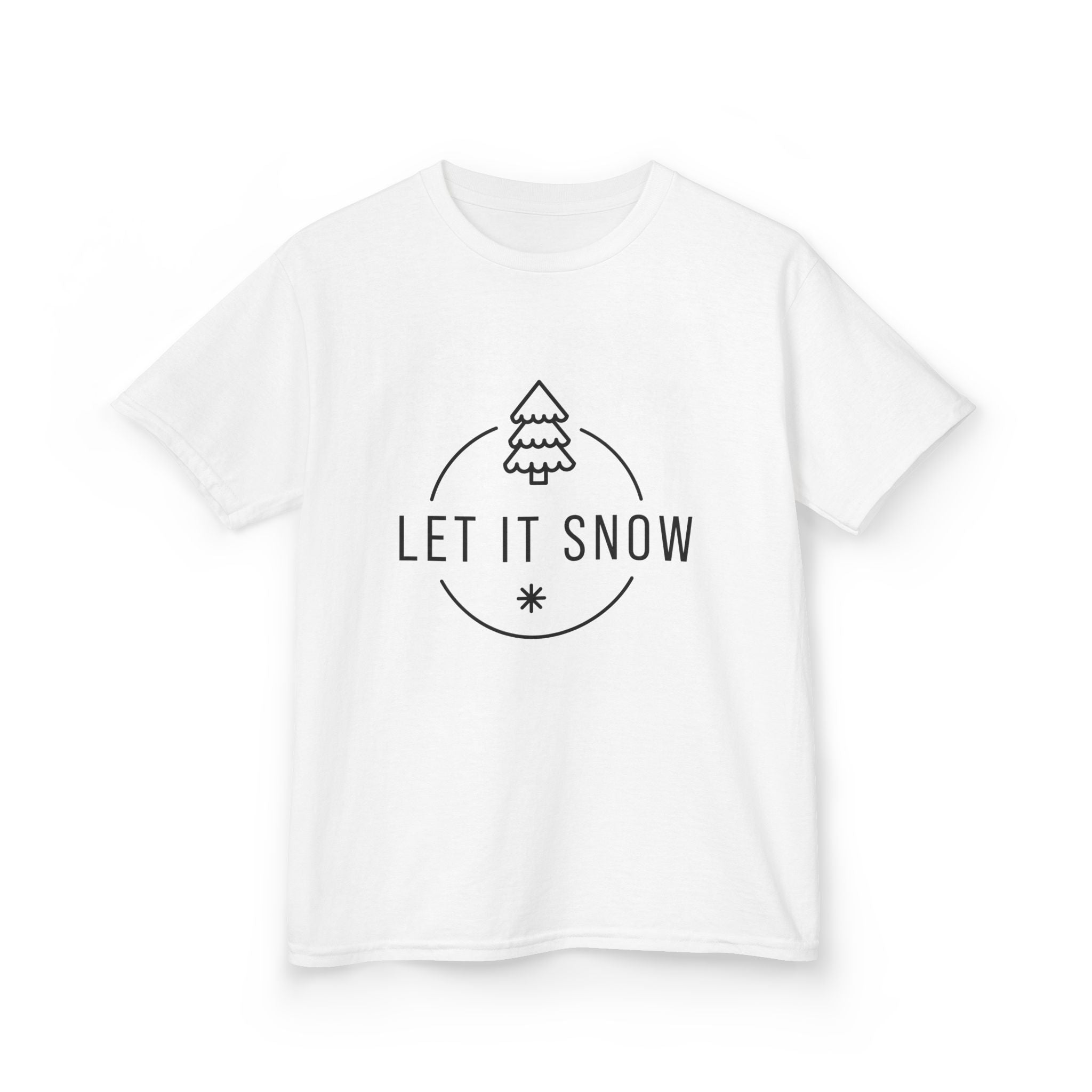 "LET IT SNOW" Holiday Kids T-Shirt