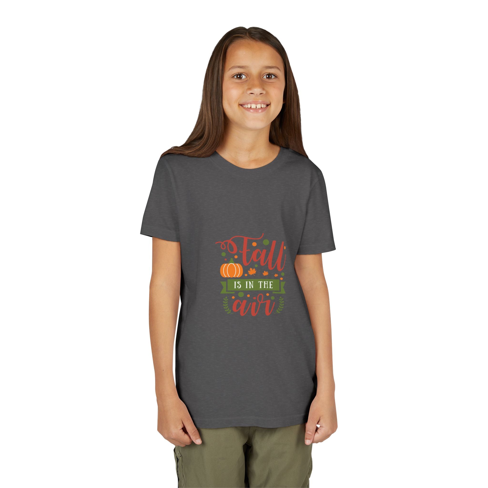 Fall Pumpkin Youth Tee – Cozy Autumn Kids Shirt