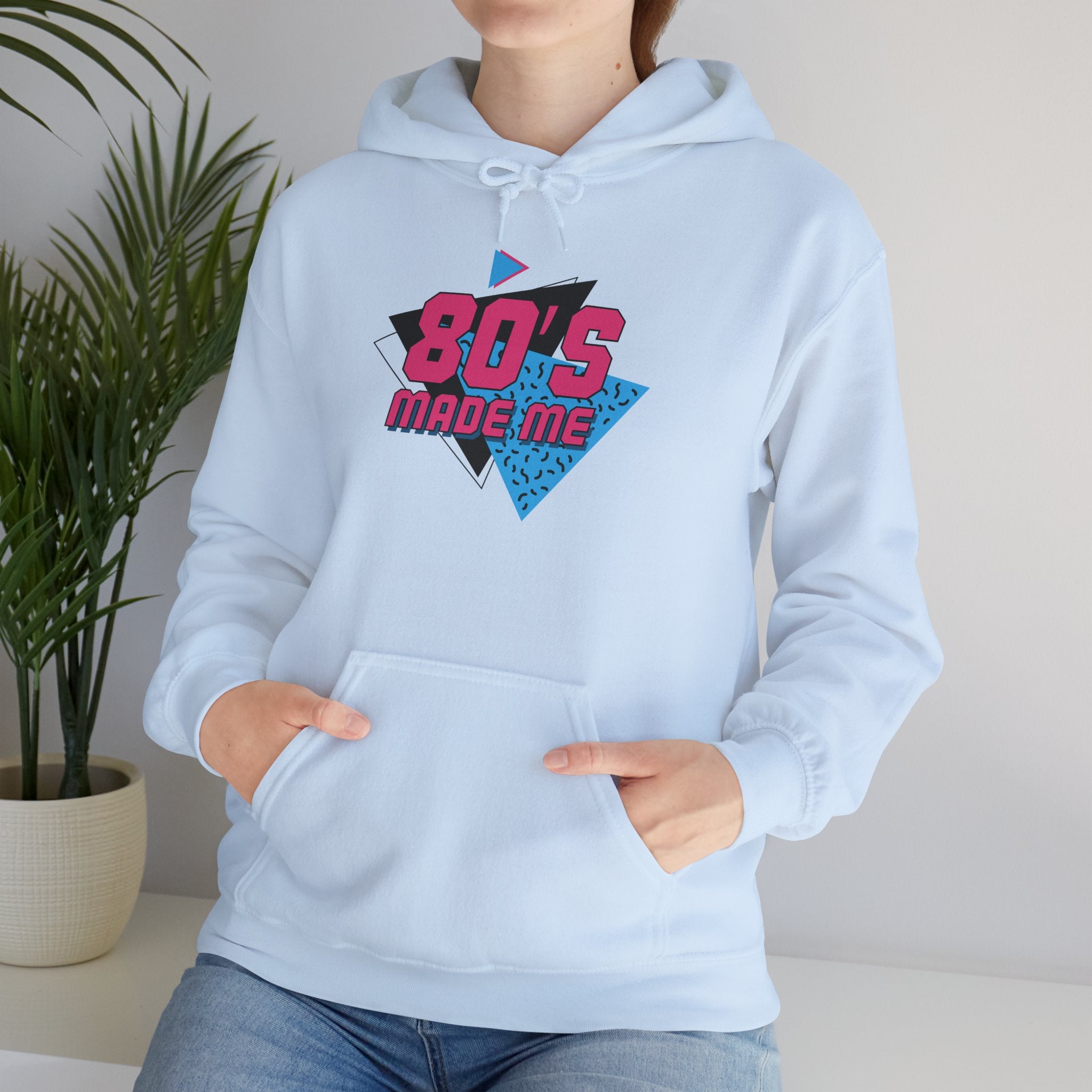80's Made Me Retro Neon Hoodie