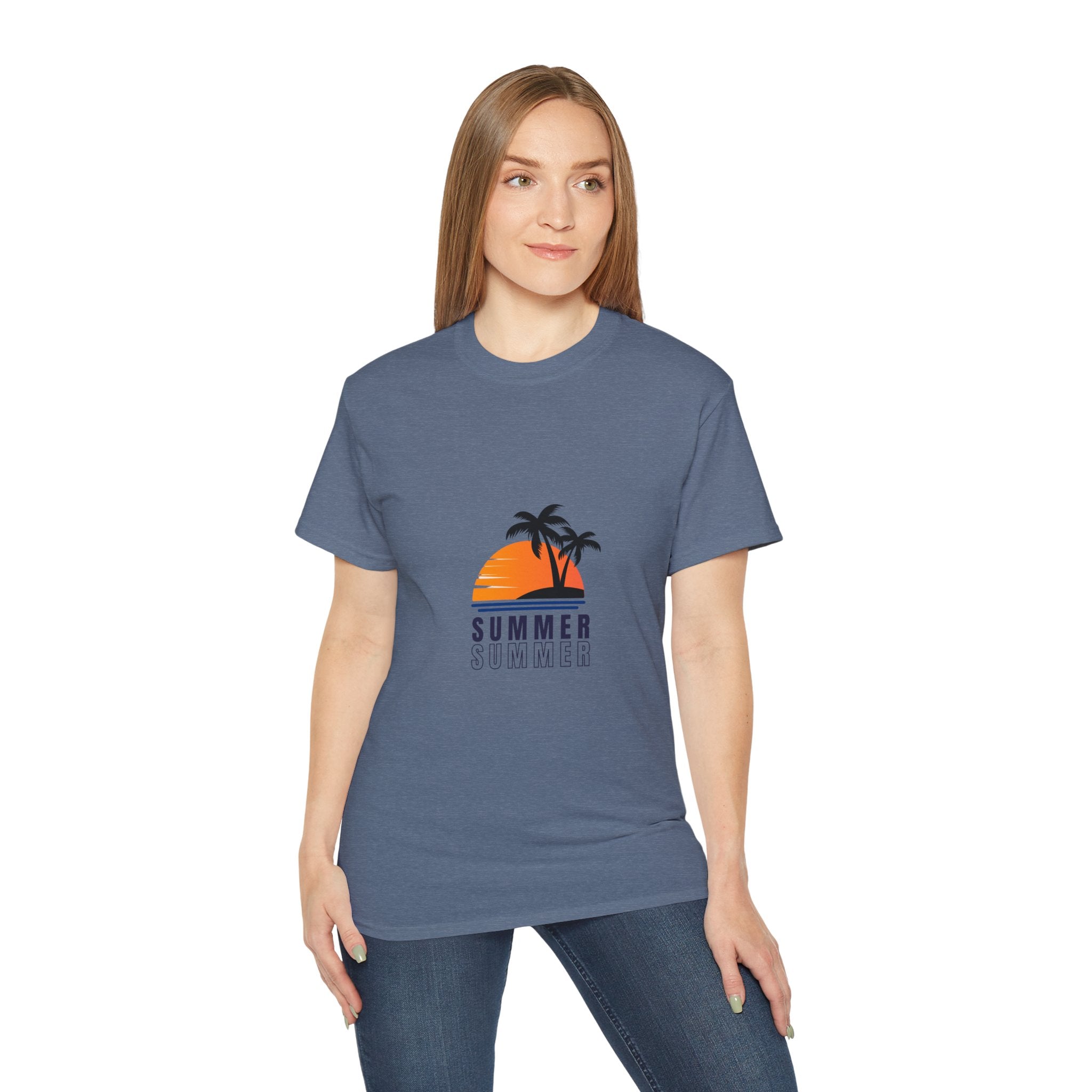 Summer Palm Sunset T-Shirt