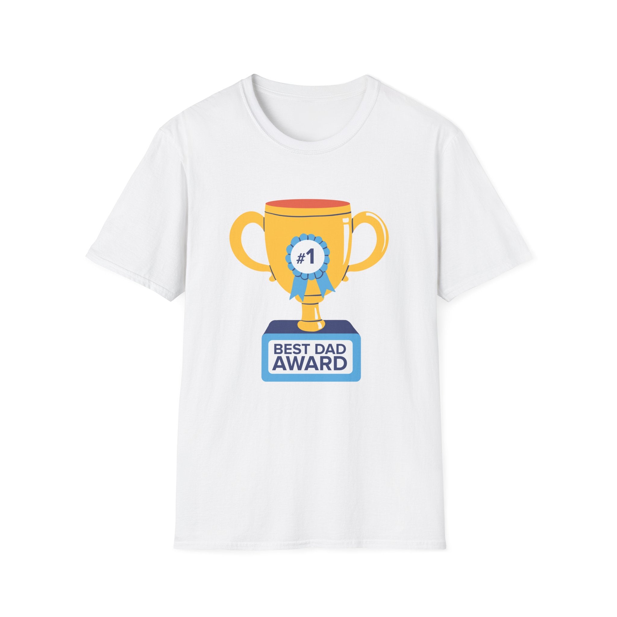 #1 Best Dad Trophy T-Shirt