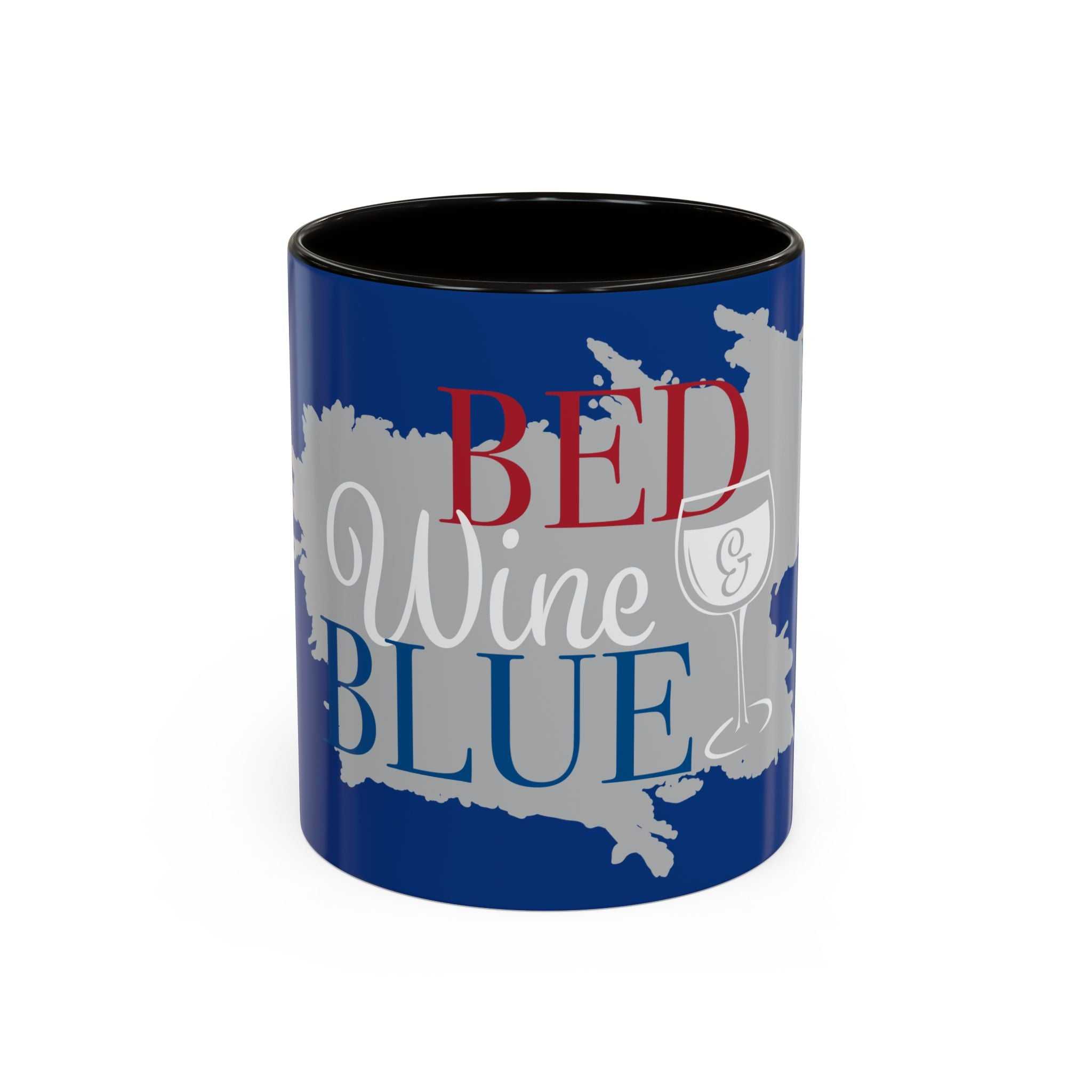 Bed, Wine & Blue Mug (11/15oz)