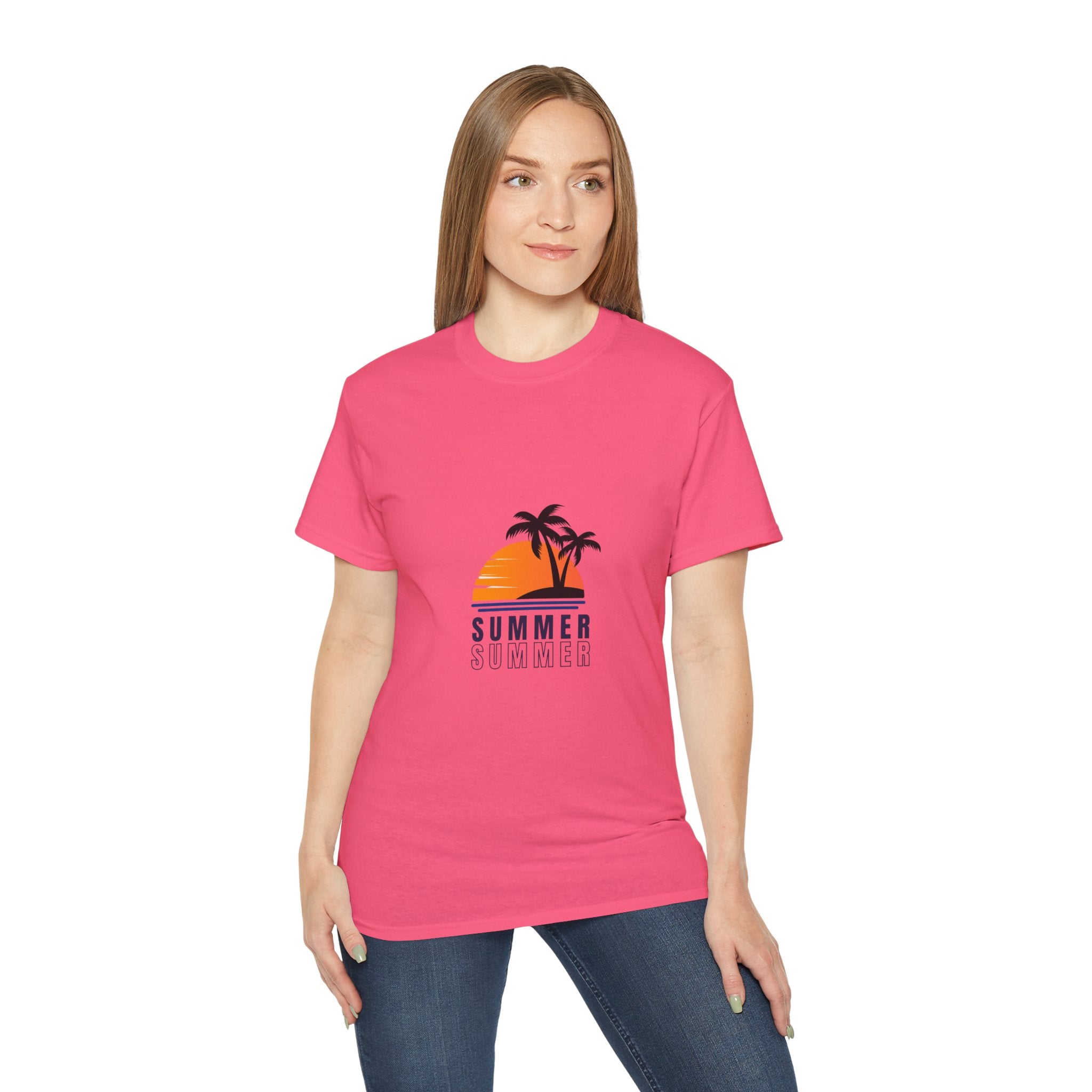 Summer Palm Sunset T-Shirt