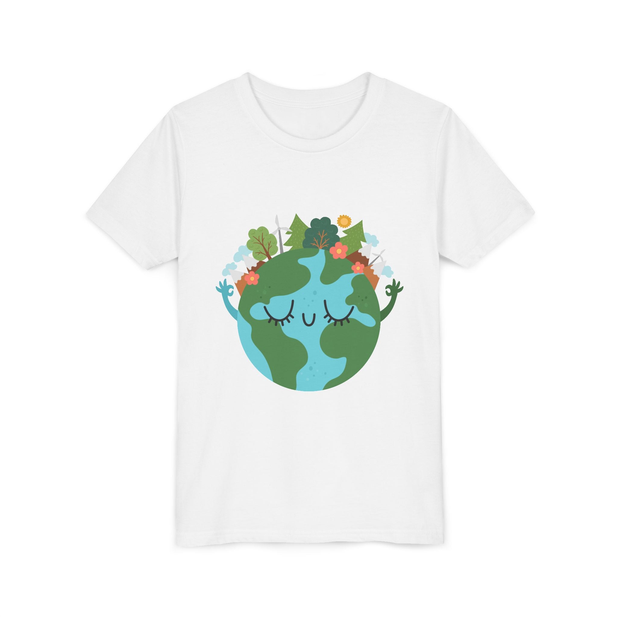 Smiling Mother Earth Youth T-Shirt