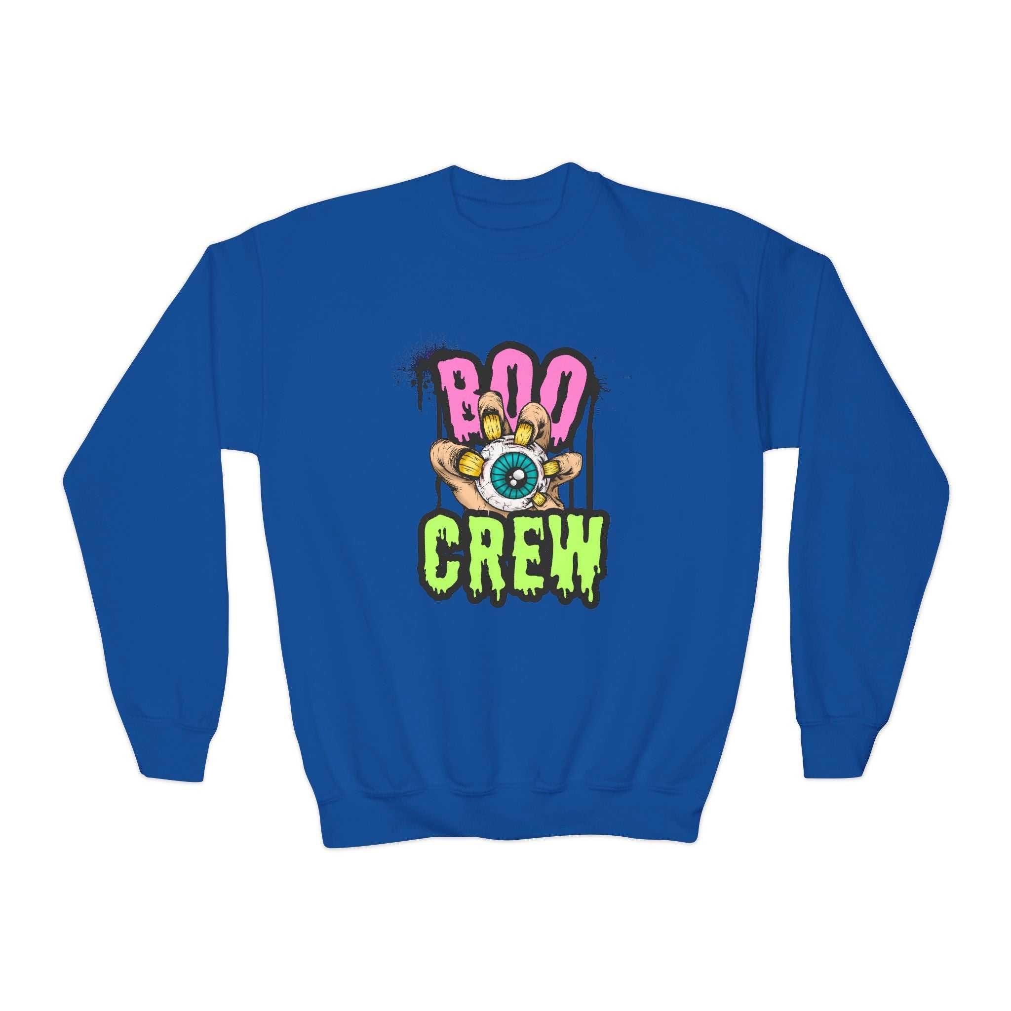 Boo Crew Youth Halloween Sweatshirt