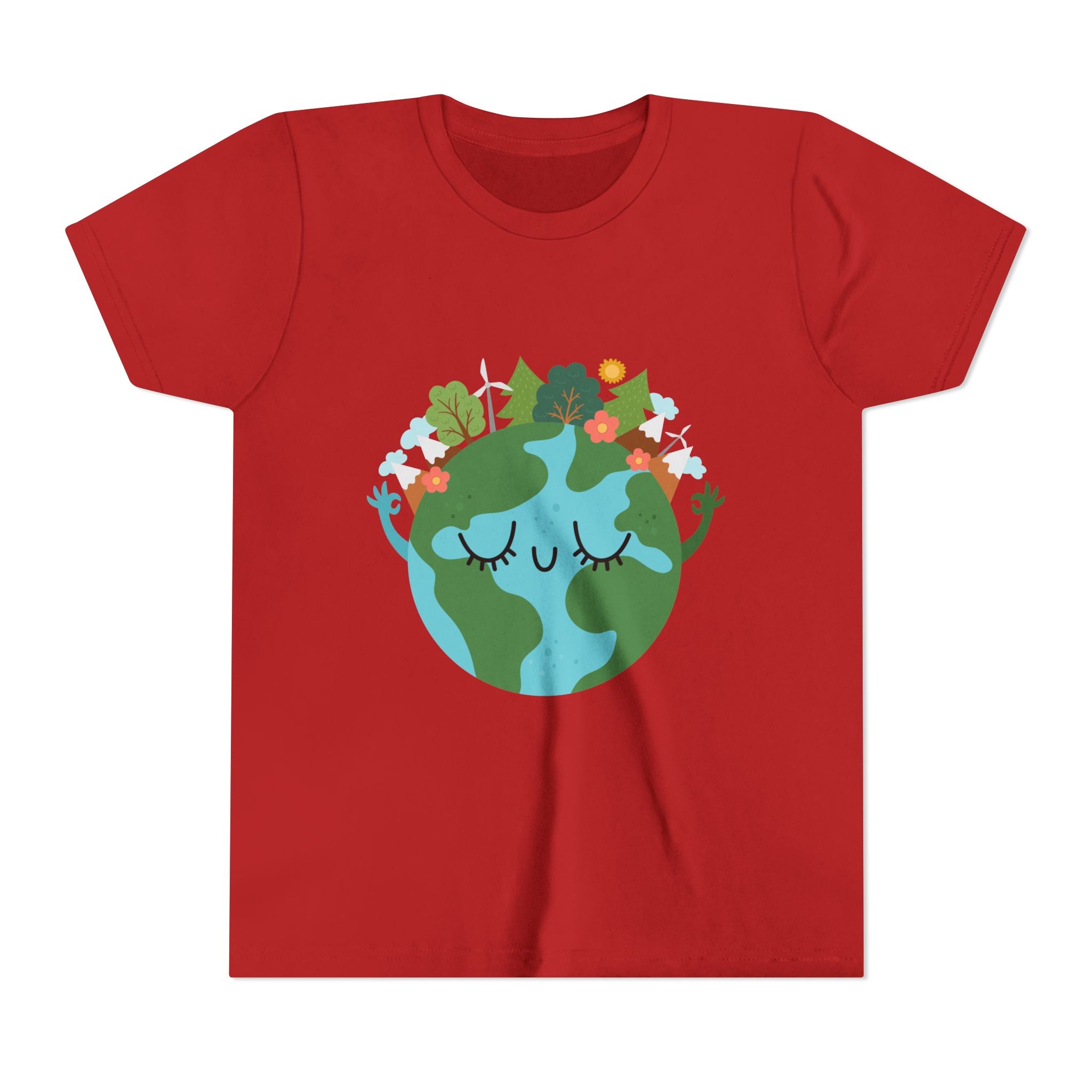 Smiling Mother Earth Youth T-Shirt