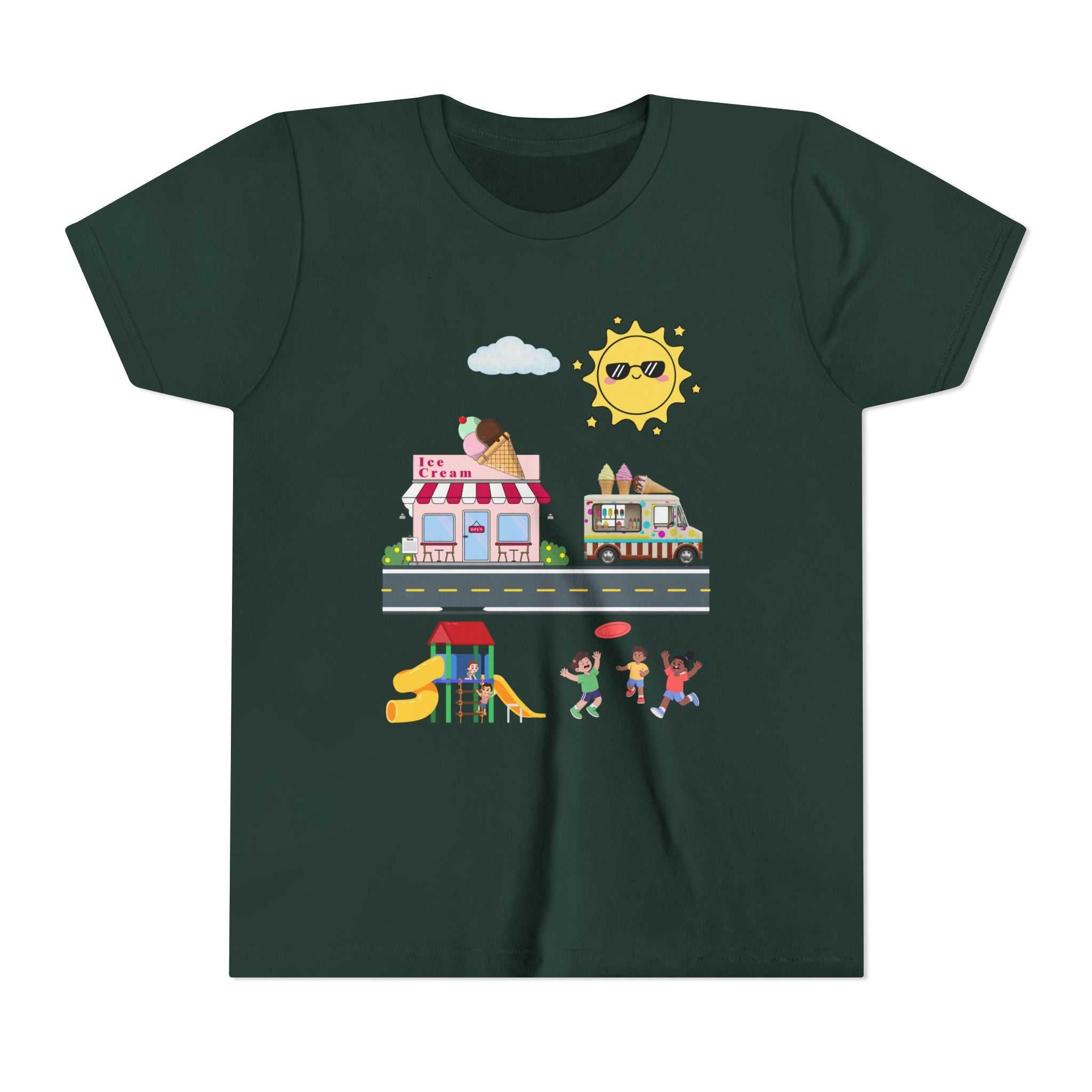 Sunny Playground Street Scene Youth Tee