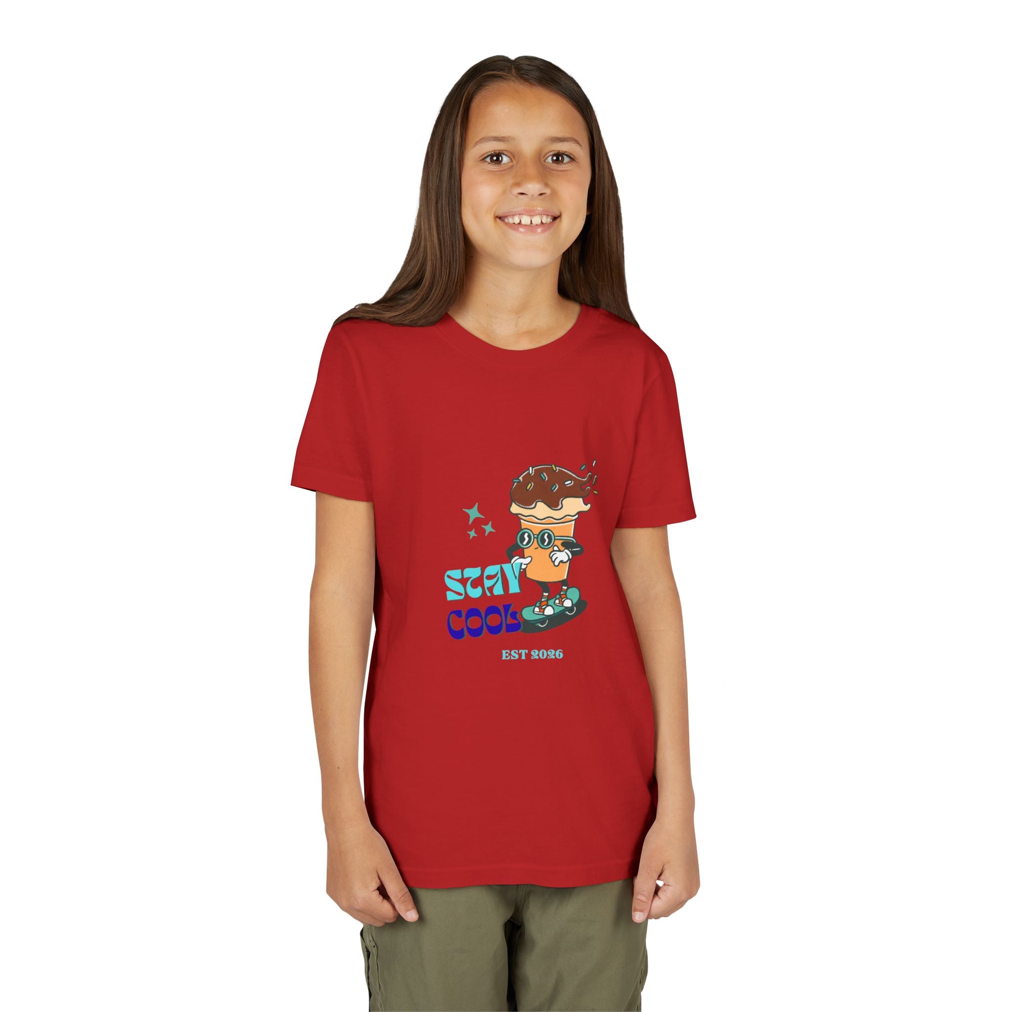 Rad Skateboarding Ice Cream Kids Tee
