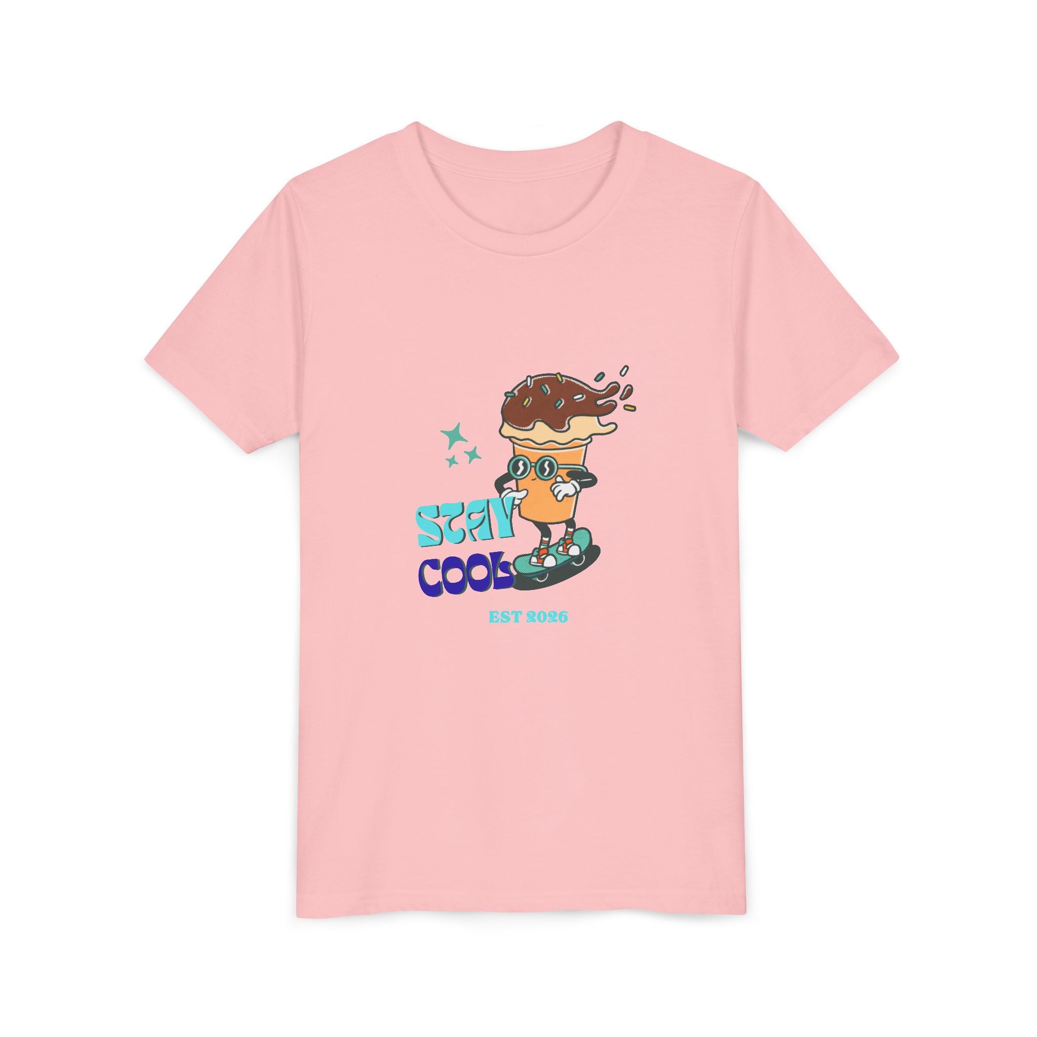 Rad Skateboarding Ice Cream Kids Tee