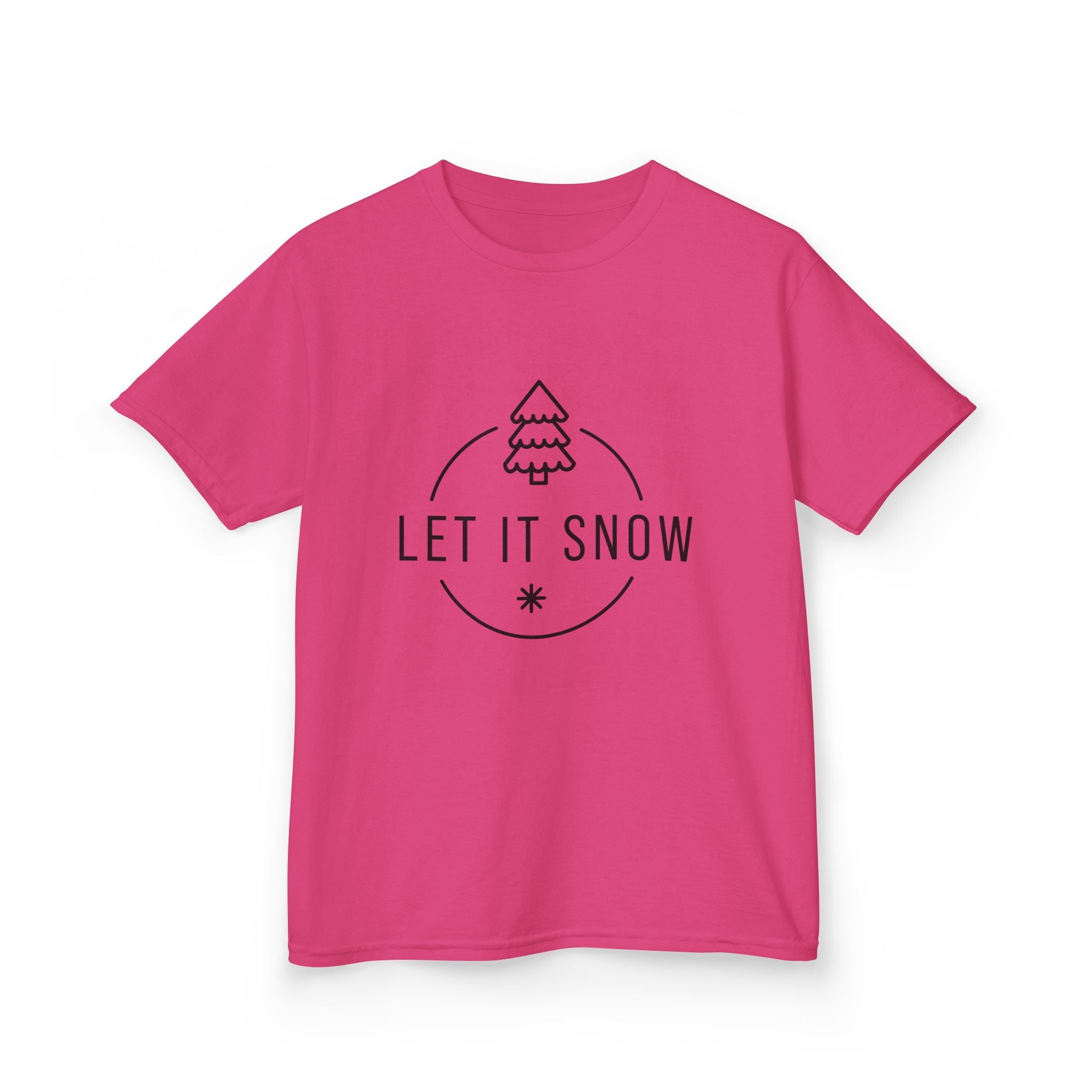 "LET IT SNOW" Holiday Kids T-Shirt