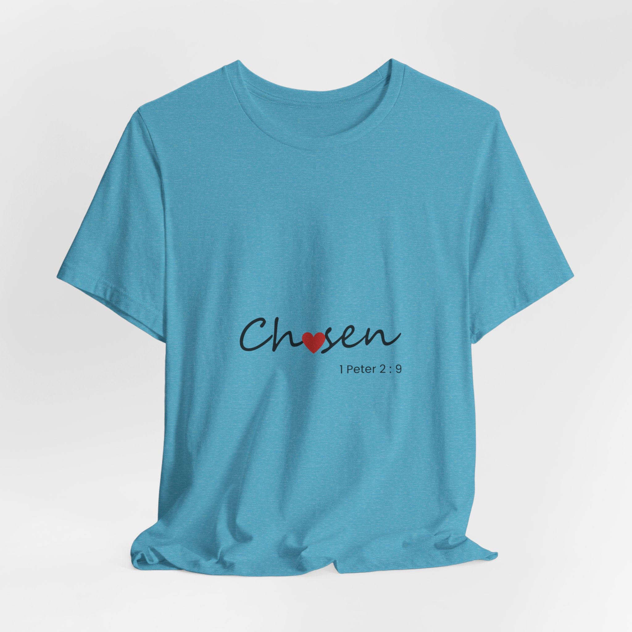 Chosen Heart 1 Peter 2:9 Christian Tee