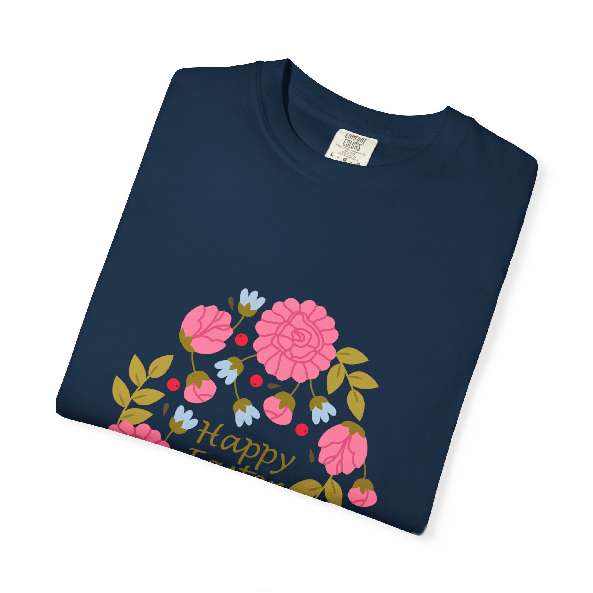 Happy Floral Easter Tee