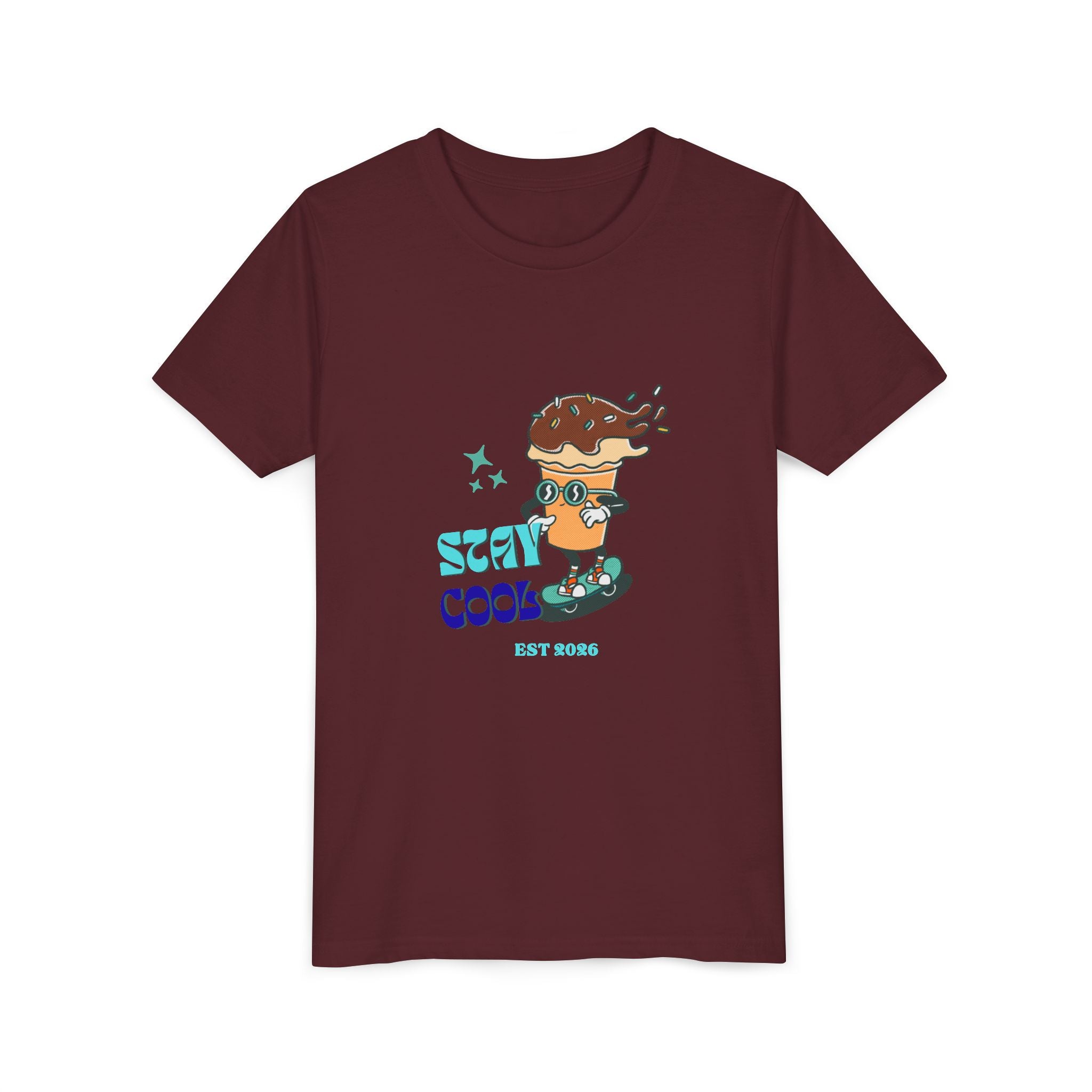 Rad Skateboarding Ice Cream Kids Tee