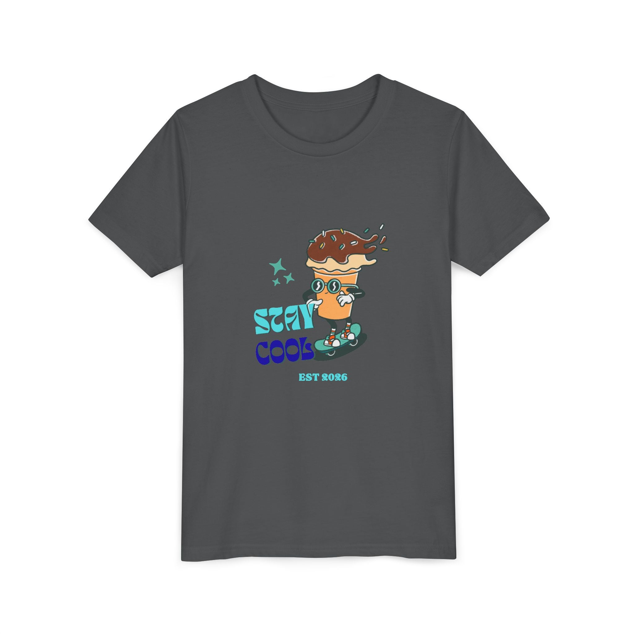 Rad Skateboarding Ice Cream Kids Tee