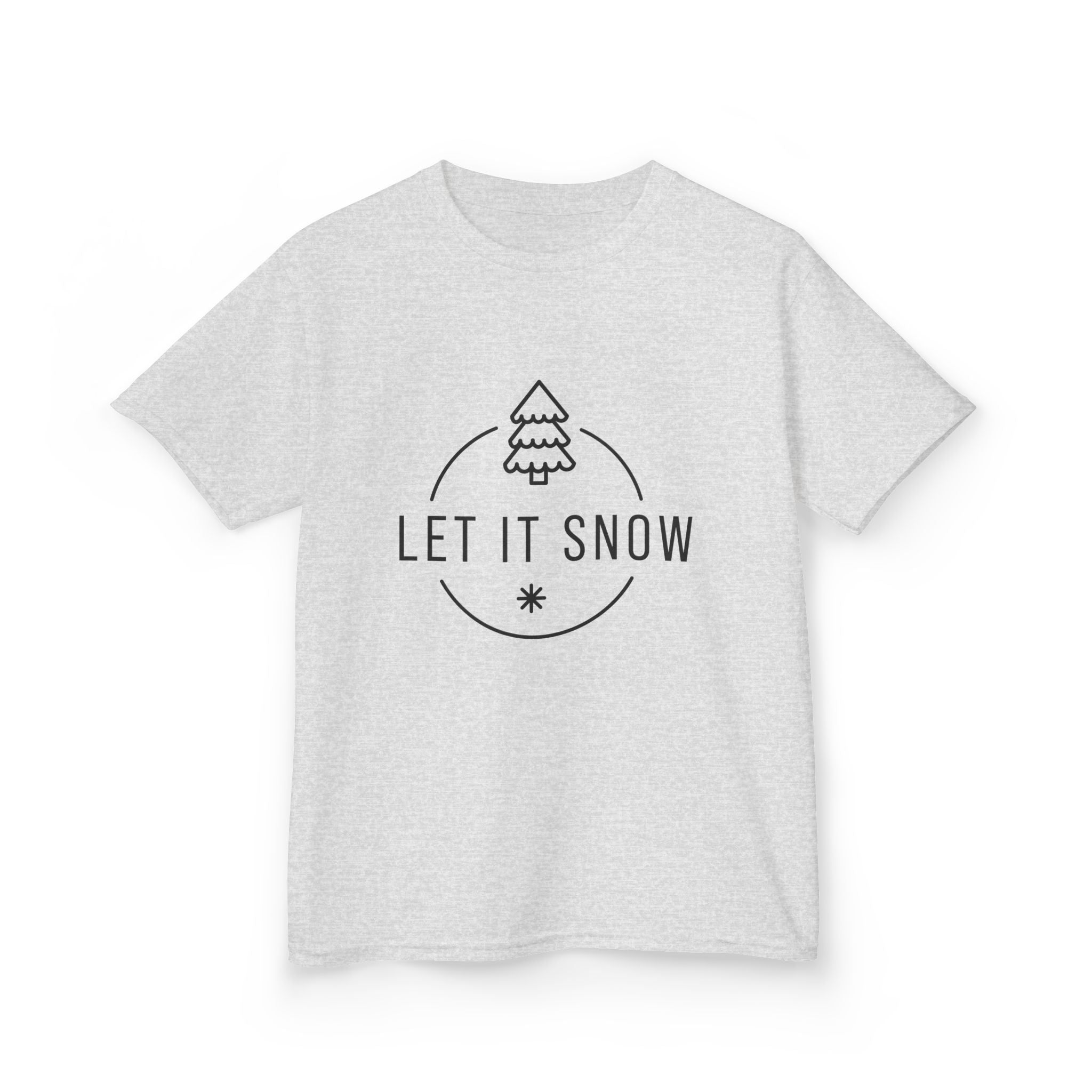 "LET IT SNOW" Holiday Kids T-Shirt