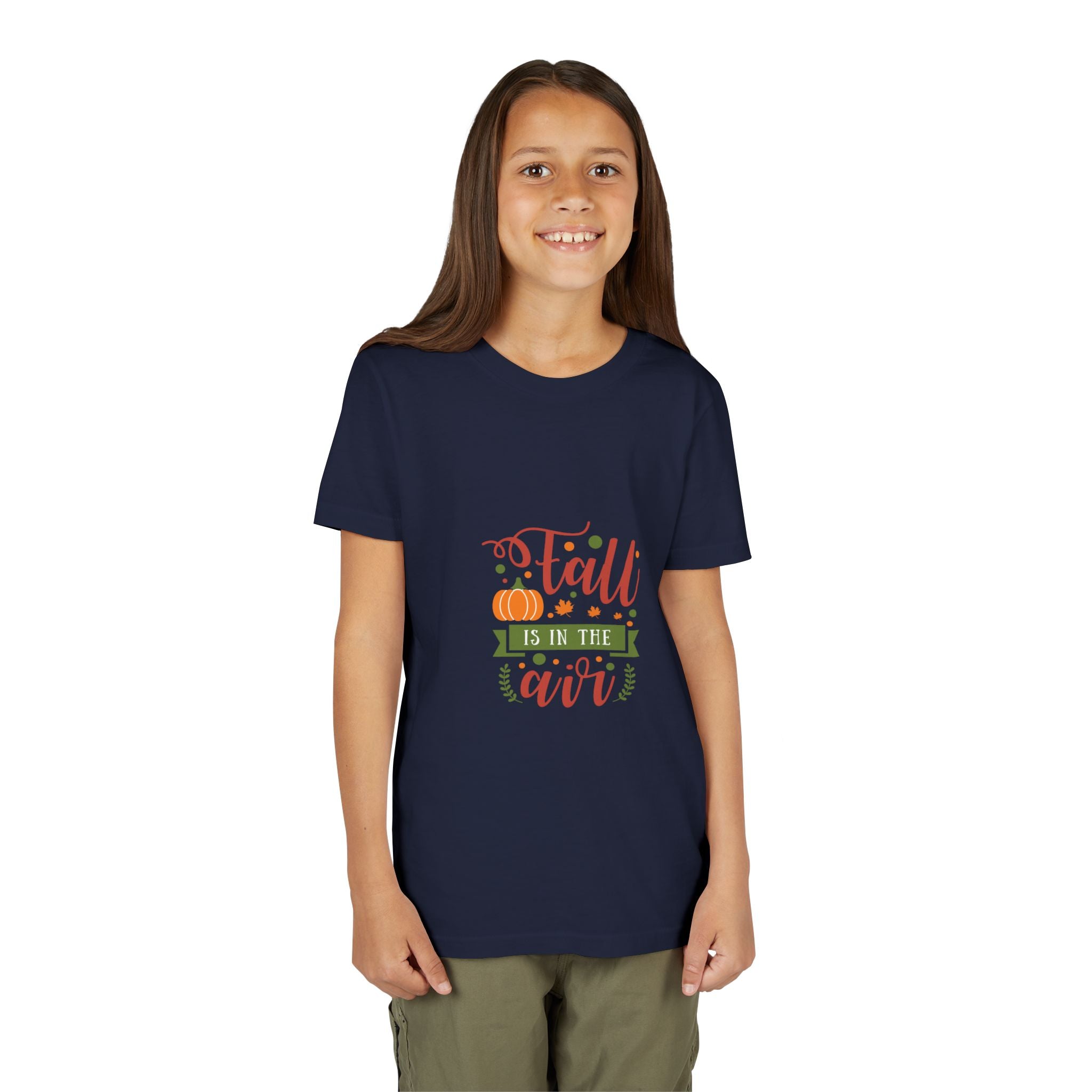 Fall Pumpkin Youth Tee – Cozy Autumn Kids Shirt