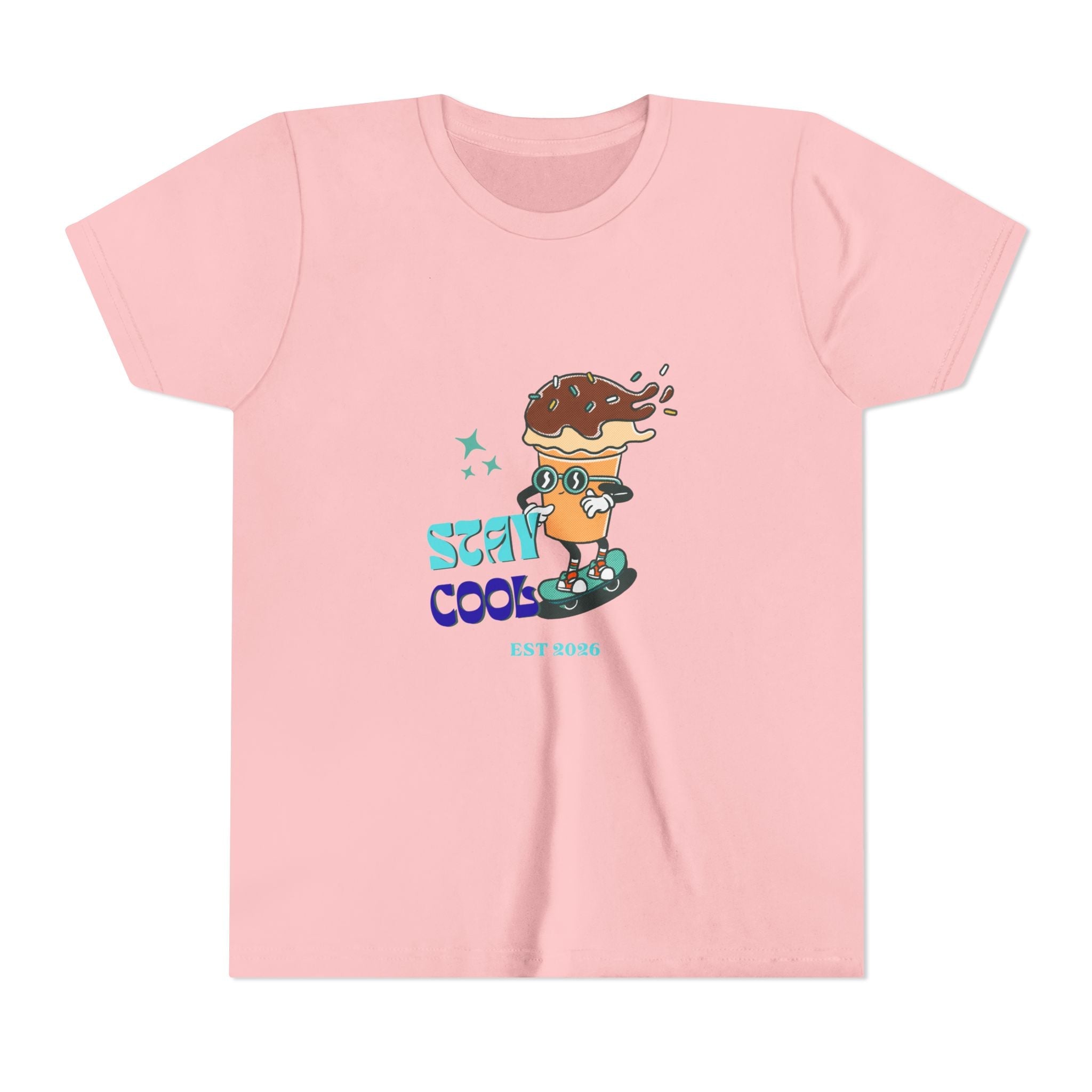 Rad Skateboarding Ice Cream Kids Tee