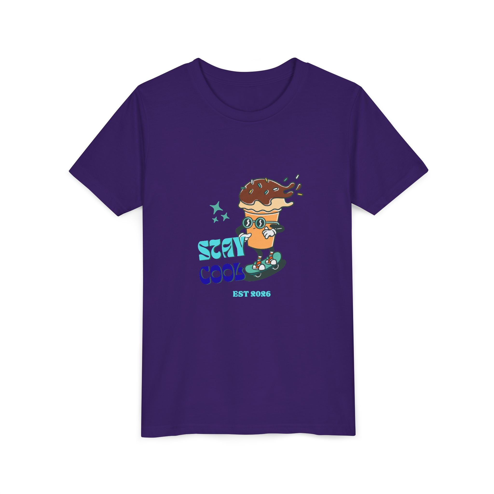 Rad Skateboarding Ice Cream Kids Tee