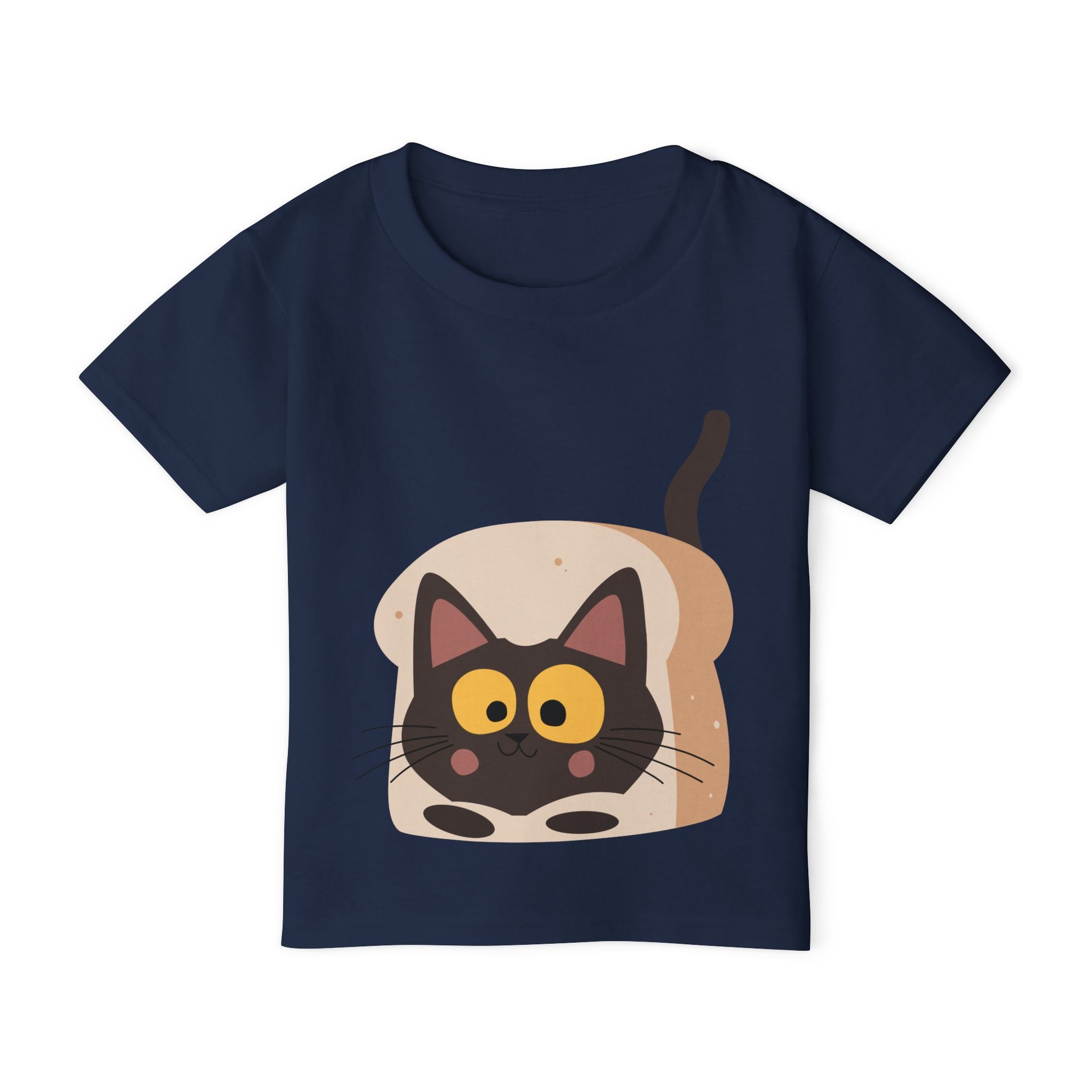 Black Cat in Bread Toddler T-Shirt