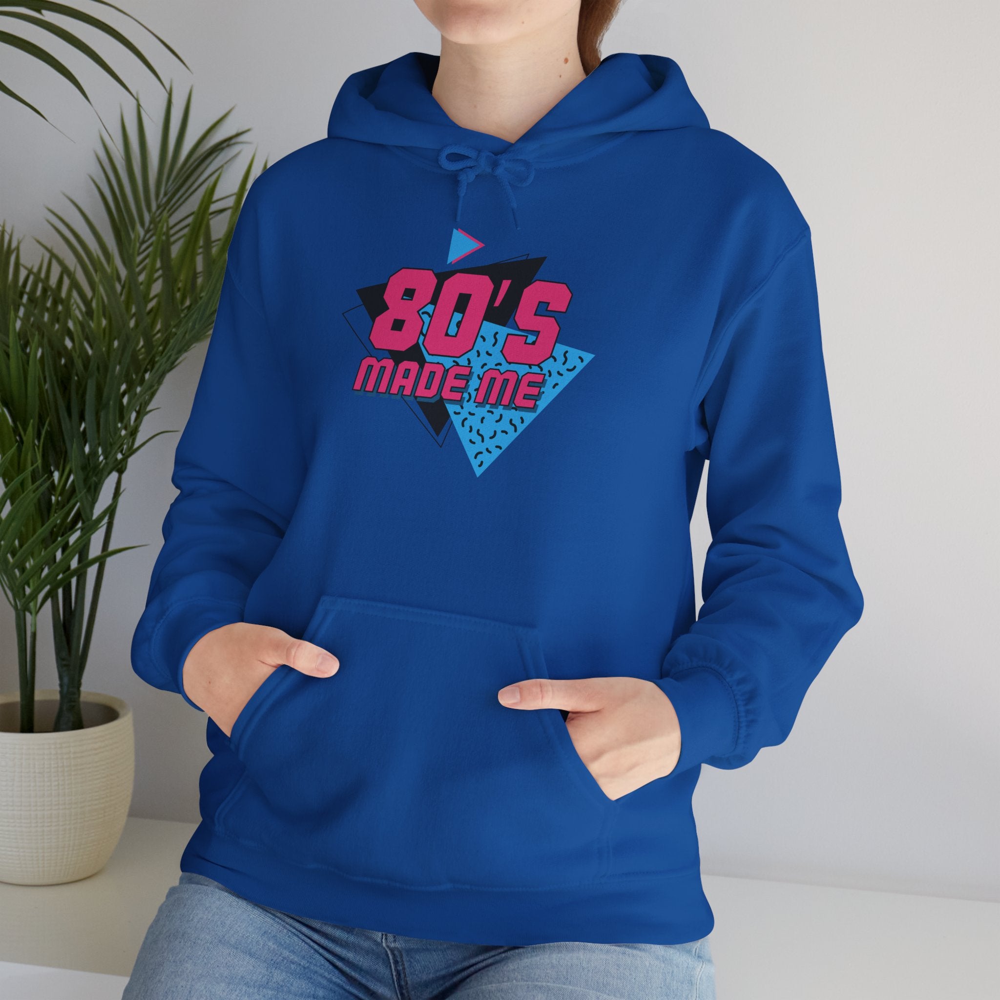 80's Made Me Retro Neon Hoodie