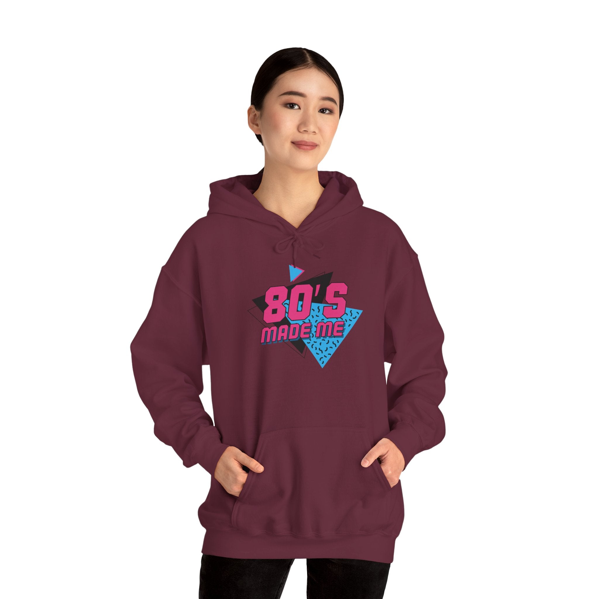 80's Made Me Retro Neon Hoodie