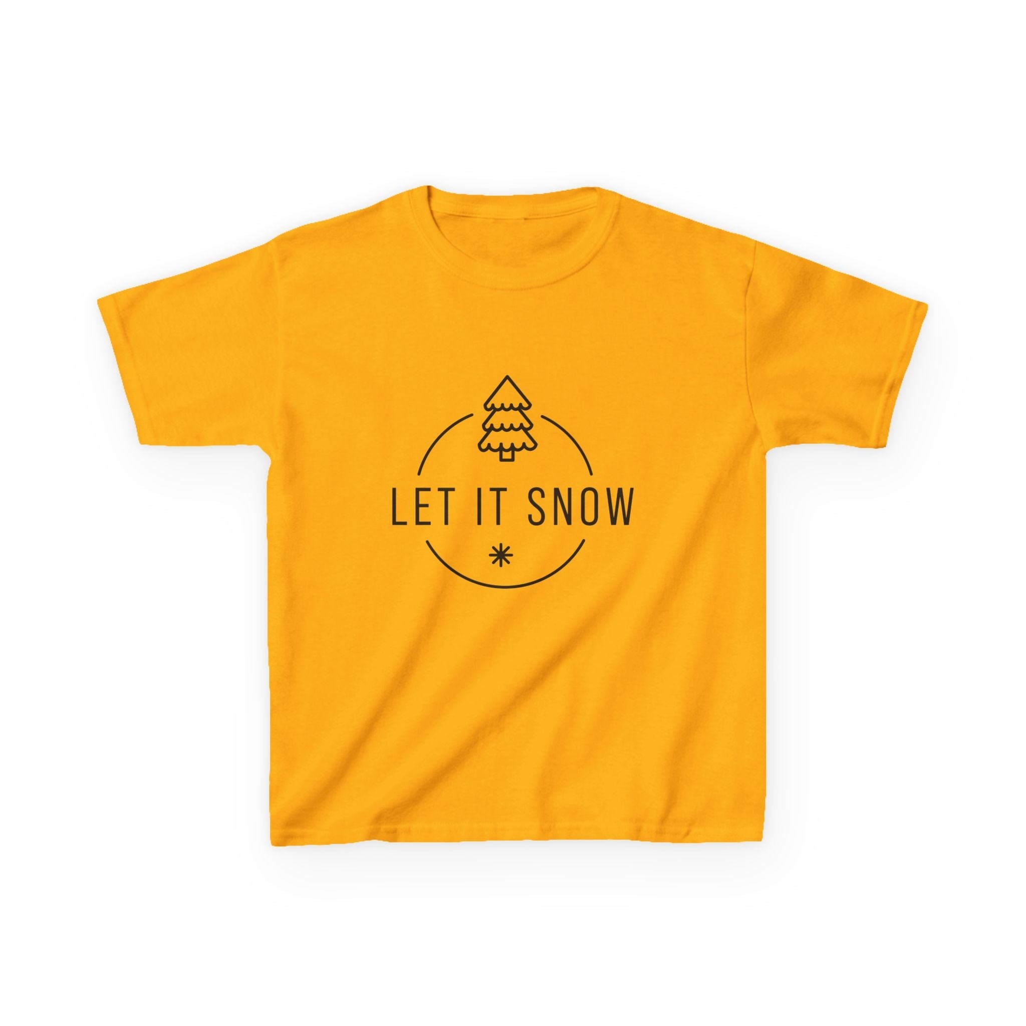 "LET IT SNOW" Holiday Kids T-Shirt