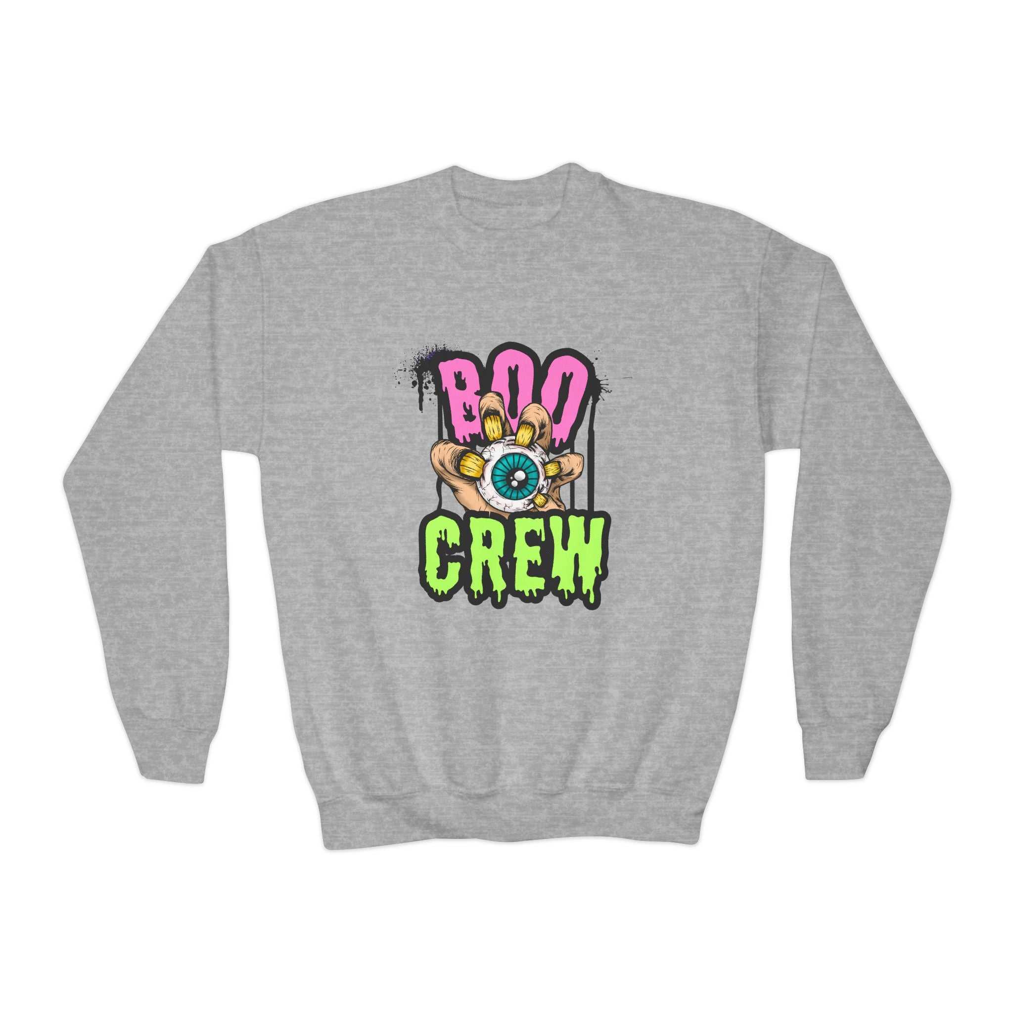 Boo Crew Youth Halloween Sweatshirt