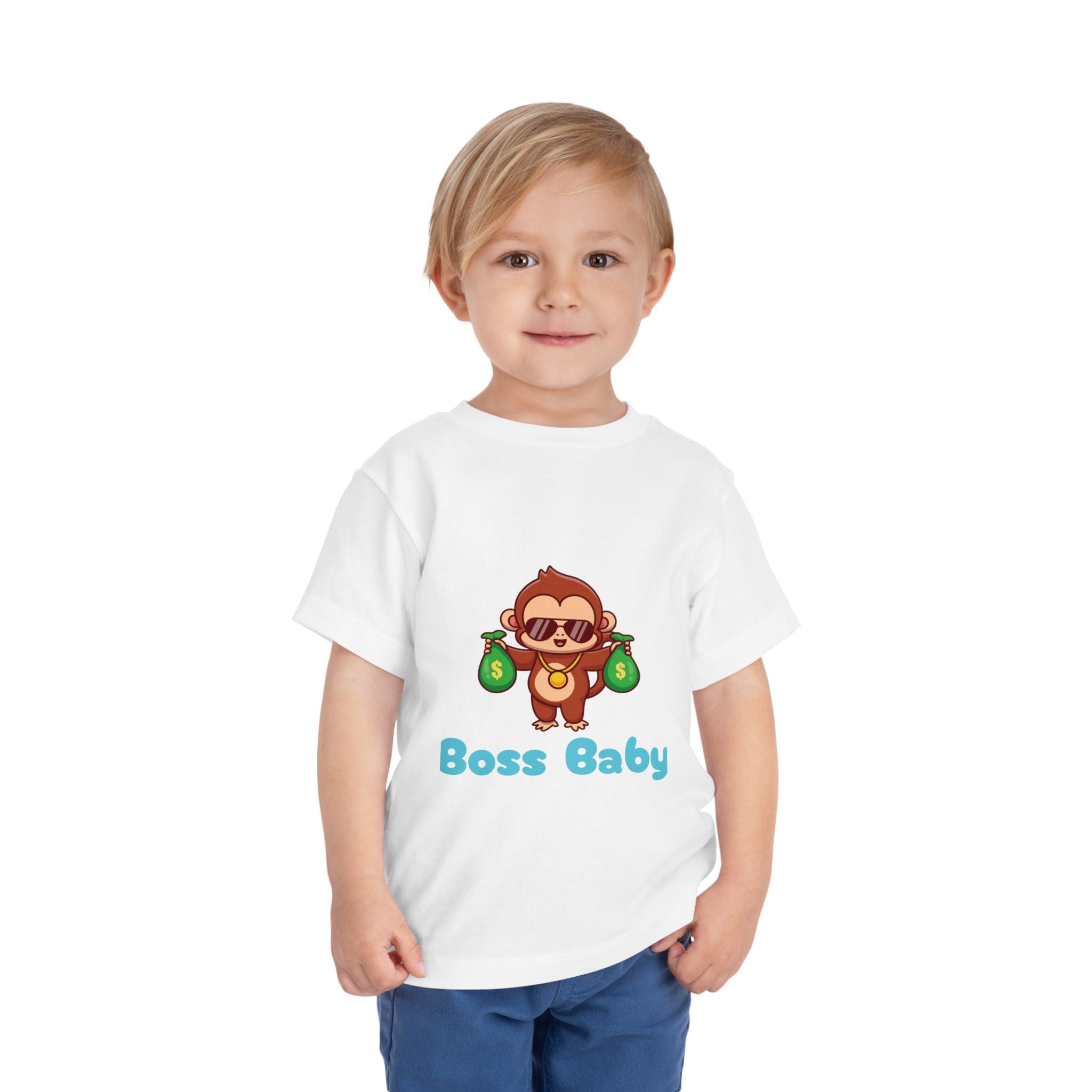 Boss Baby Monkey Money Toddler Tee