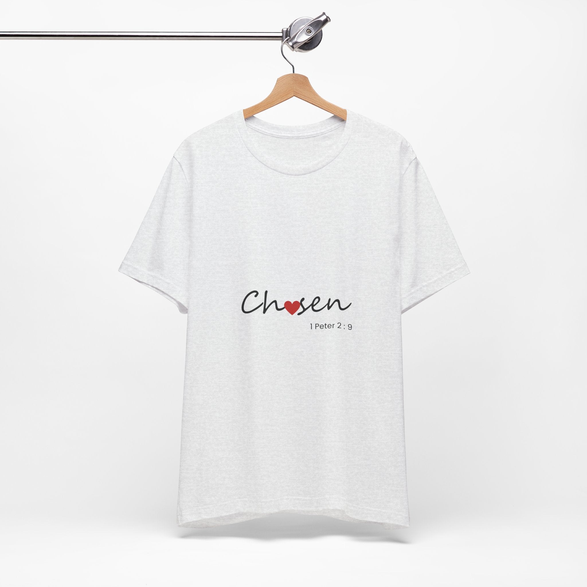 Chosen Heart 1 Peter 2:9 Christian Tee