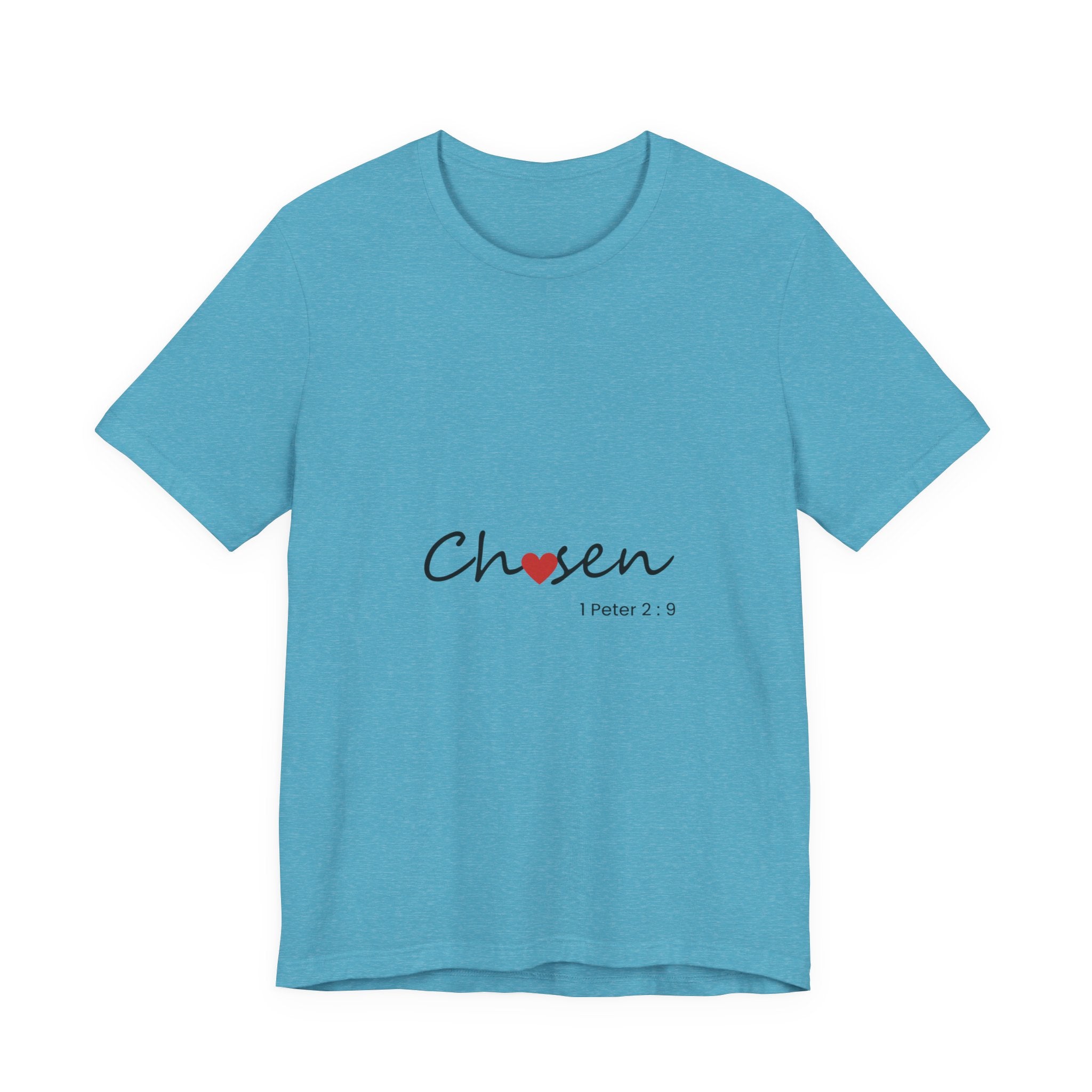 Chosen Heart 1 Peter 2:9 Christian Tee